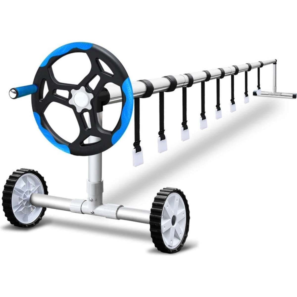 Adjustable Swimming Pool Cover Roller - Blue