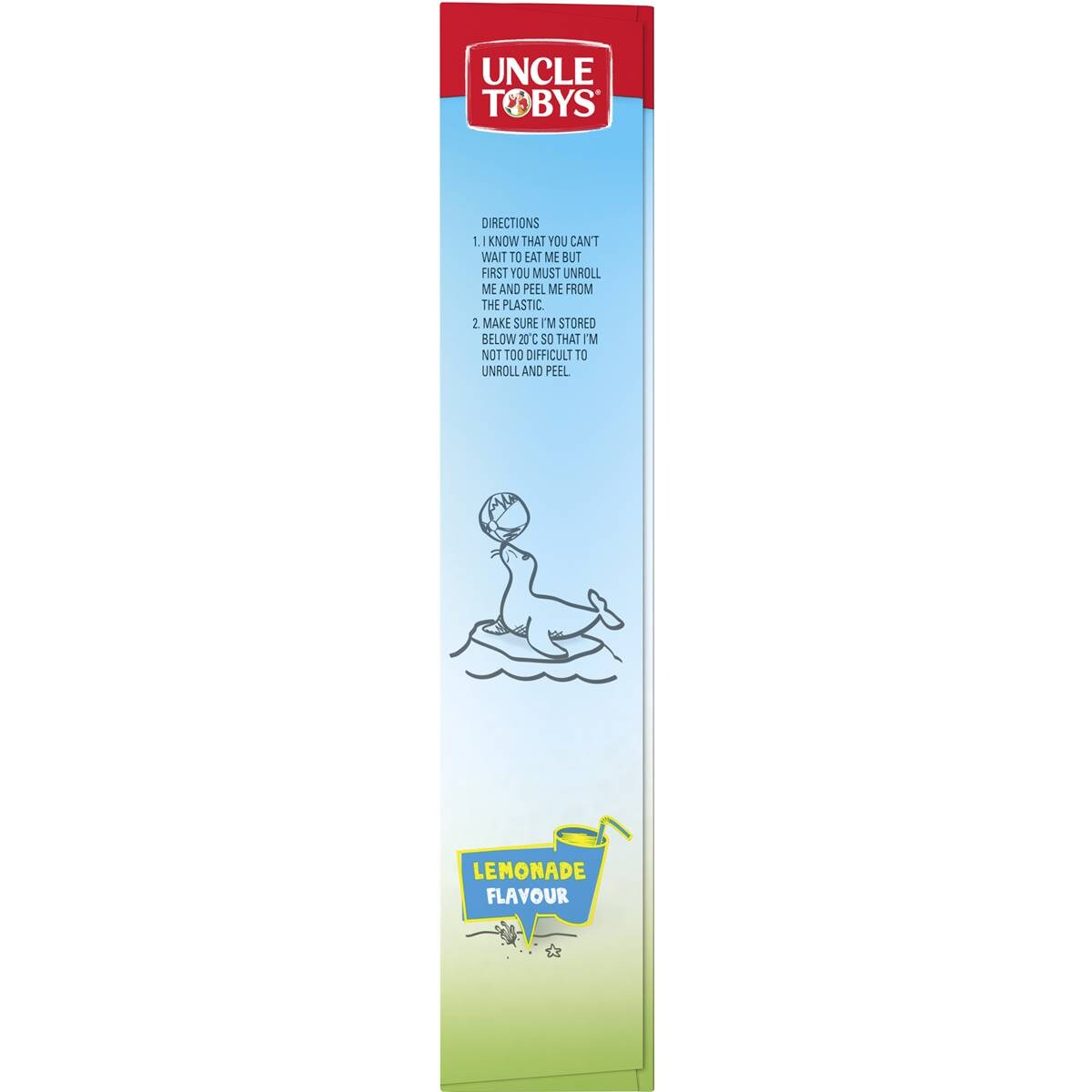 Uncle Tobys Roll Ups Lemonade Flavour 6 Pack Woolworths