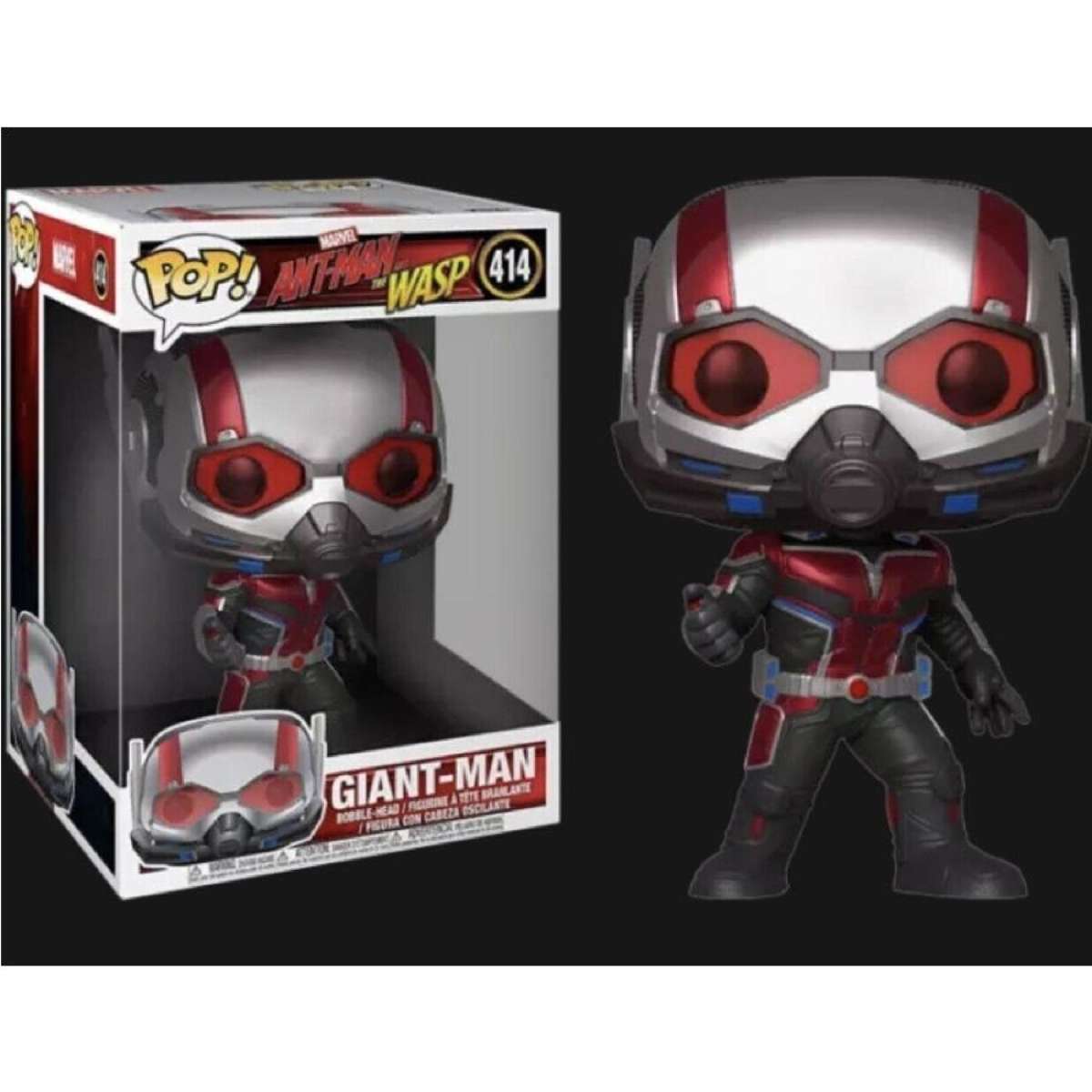 Funko POP!  #414 アントマン&ワスプ Giant-Man Funko POP! Ant-Man And The Wasp #414 Giant Man (10 Inch) Antman 10