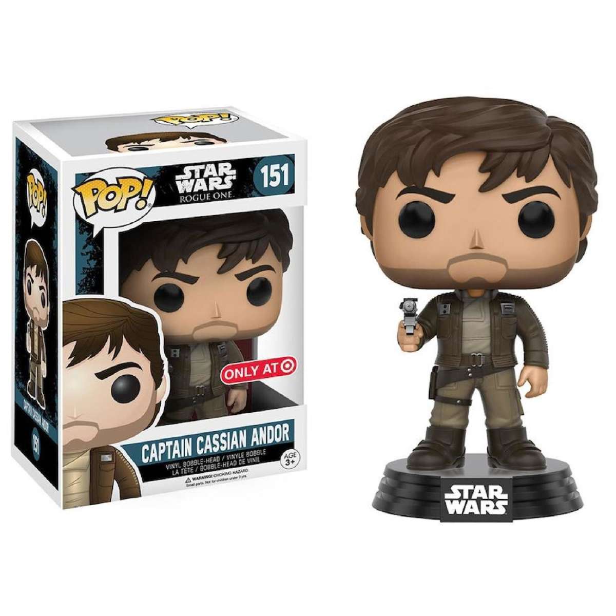 SW) POP ACTION FIGURE OF CAPTAIN CASSIAN ANDOR #151 | Woolworths