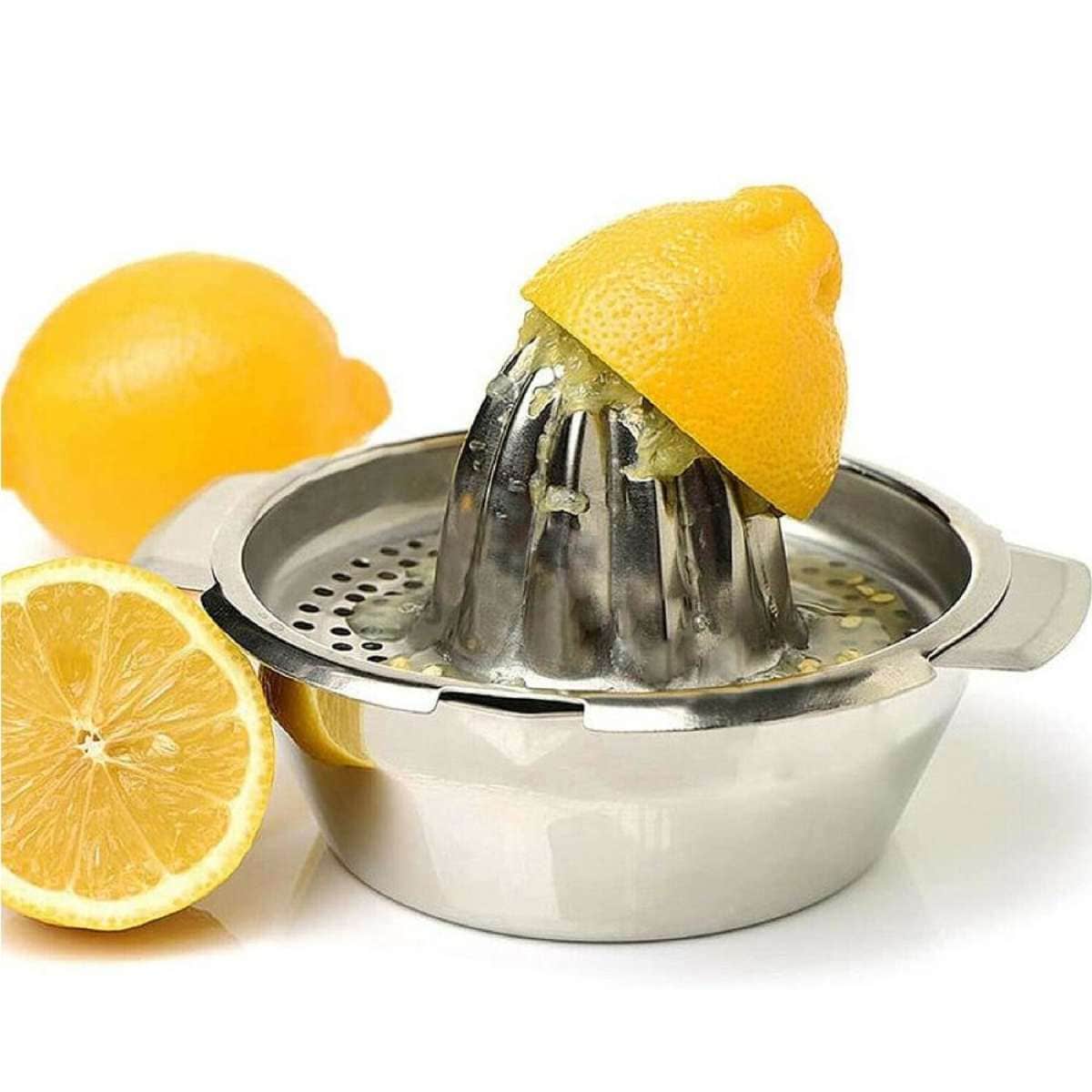 Stainless Steel Fruit Lemon Citrus Orange Juicer Manual Press