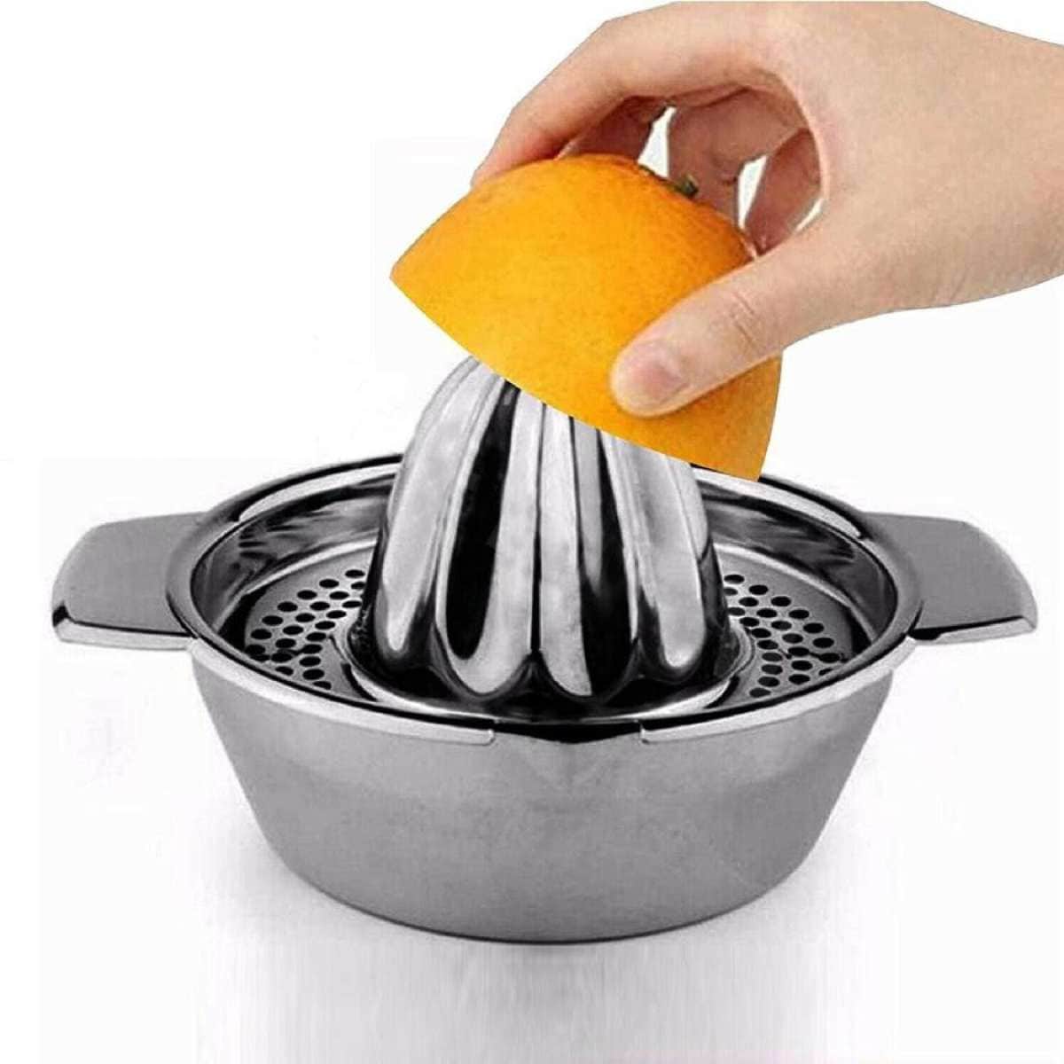 Stainless Steel Fruit Lemon Citrus Orange Juicer Manual Press