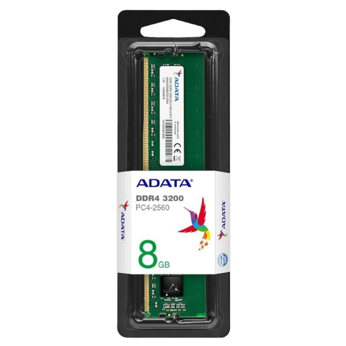 Adata 8GB Premier DDR4 3200 U-DIMM Memory for Intel/AMD Newest