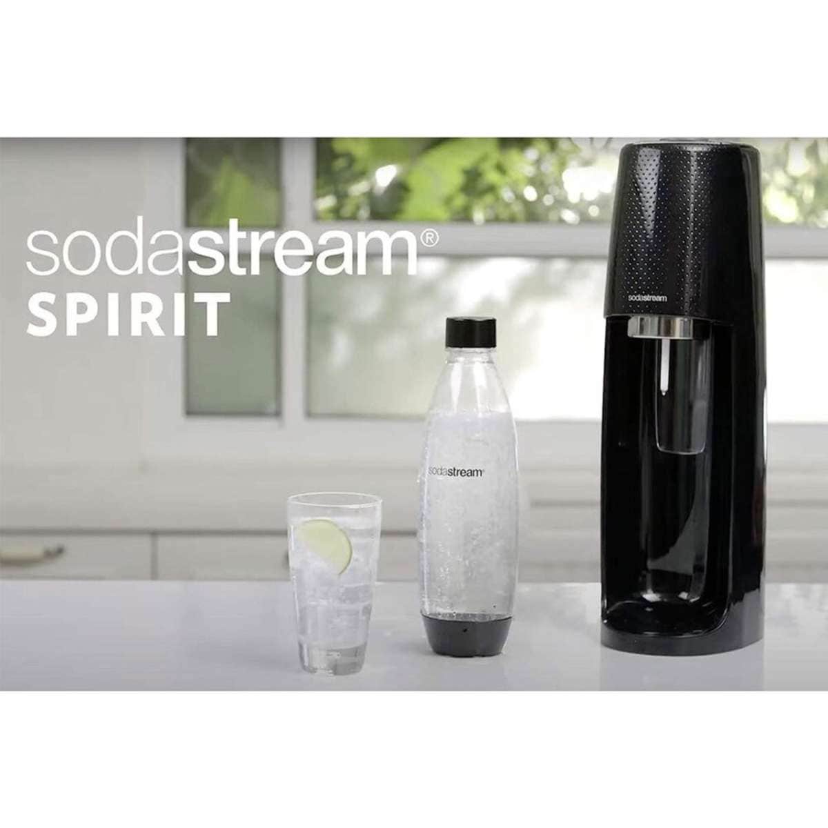 SodaStream Spirit Mega Pack 60L Sparkling Water/Soda Drink Maker w