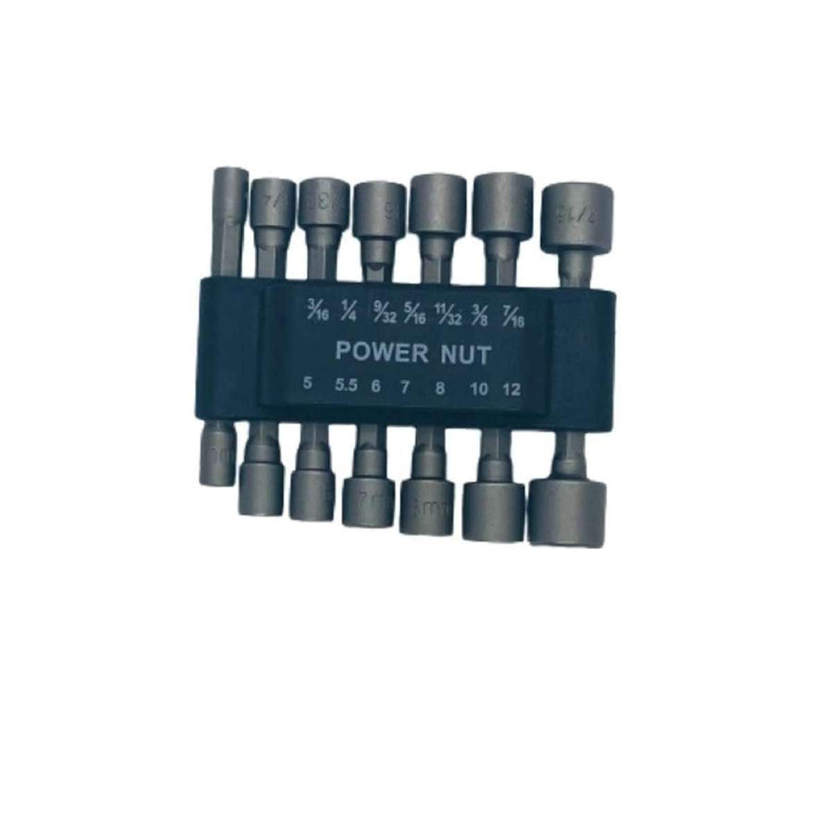 14 Piece Set Tek Roofing Screw Drill Bit Socket