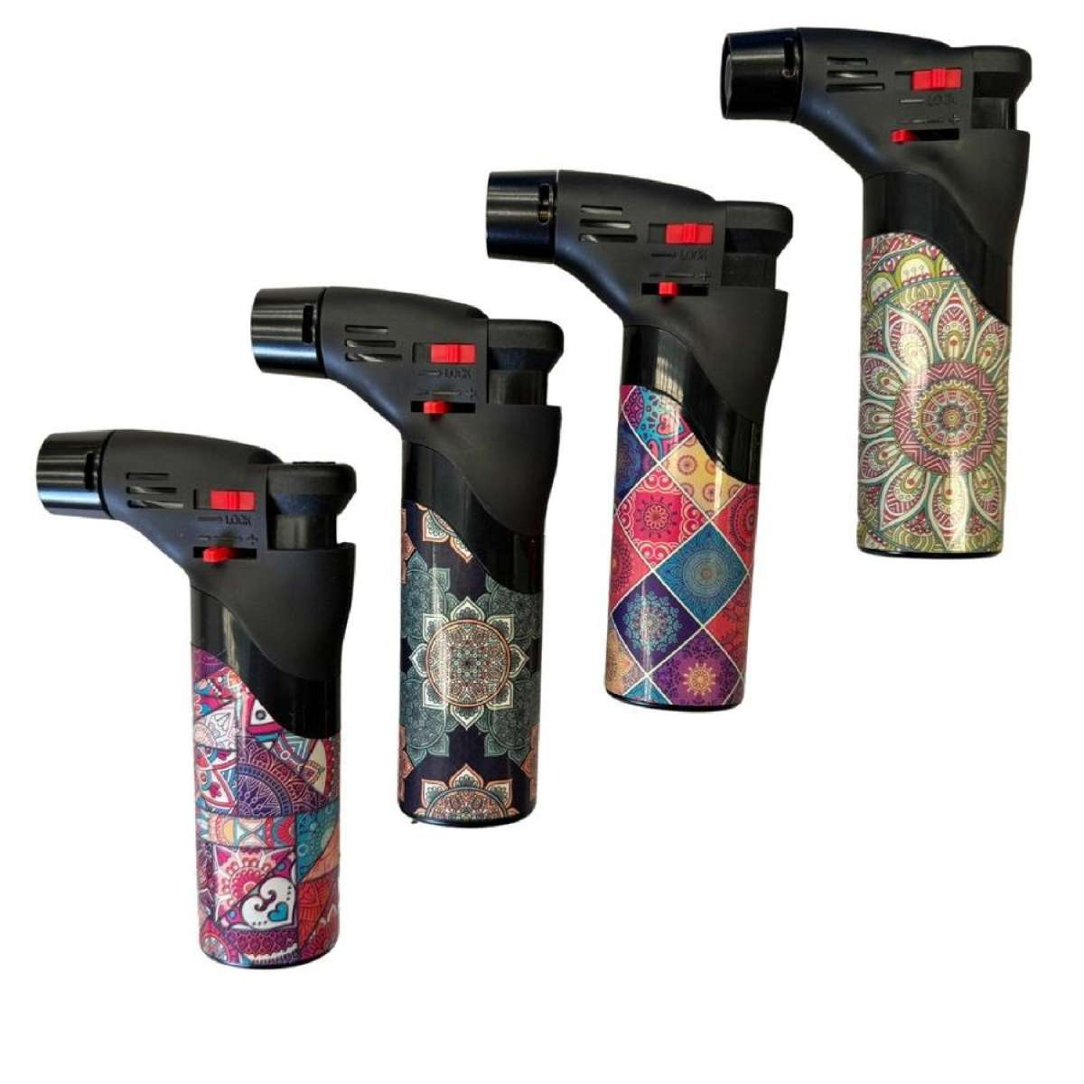 cigarette lighter woolworths 1x Jet Gas Lighter Torch Gun Gas w/ Refillable Butane & Safety Lock -  Assorted Colours