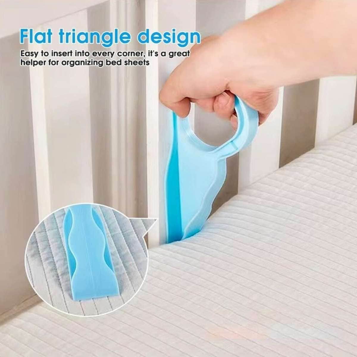 Nieuwe matras Wedge Lifter, bedmaker Kit, Matras Lifter Wedge, Matras Lifter Tool, Matras Wedge Lift, Matras Lifter voor het veranderen van vellen Veranderende vellen (4PCS