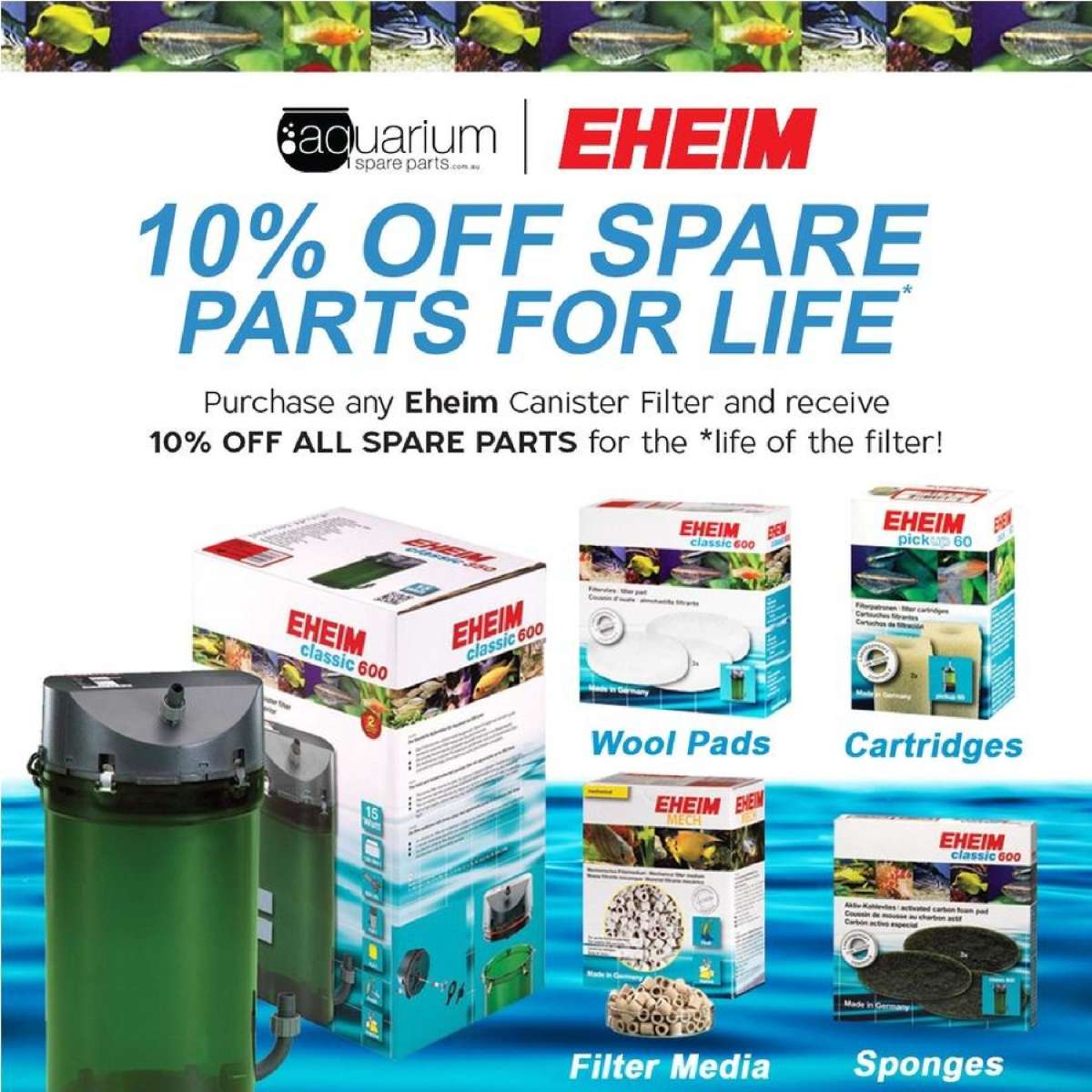 【未使用品】EHEIM CLASSIC 2213 Eheim Classic Canister Filter 250 - 2213 – Aquarium Depot