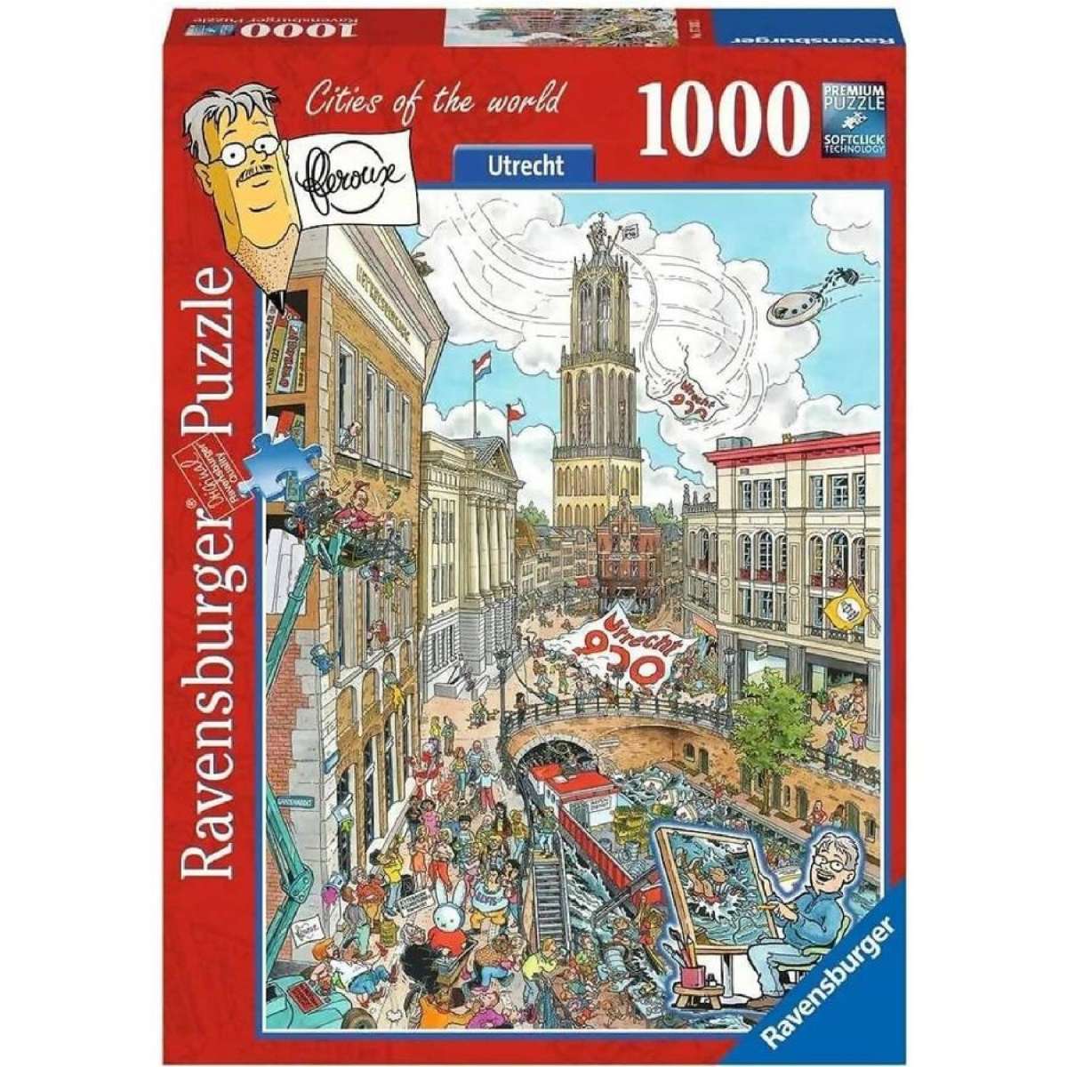 Nieves Puzzle ユトレヒト / Utrecht Ravensburger - Cities Of The World Utrecht Jigsaw Puzzle 1000