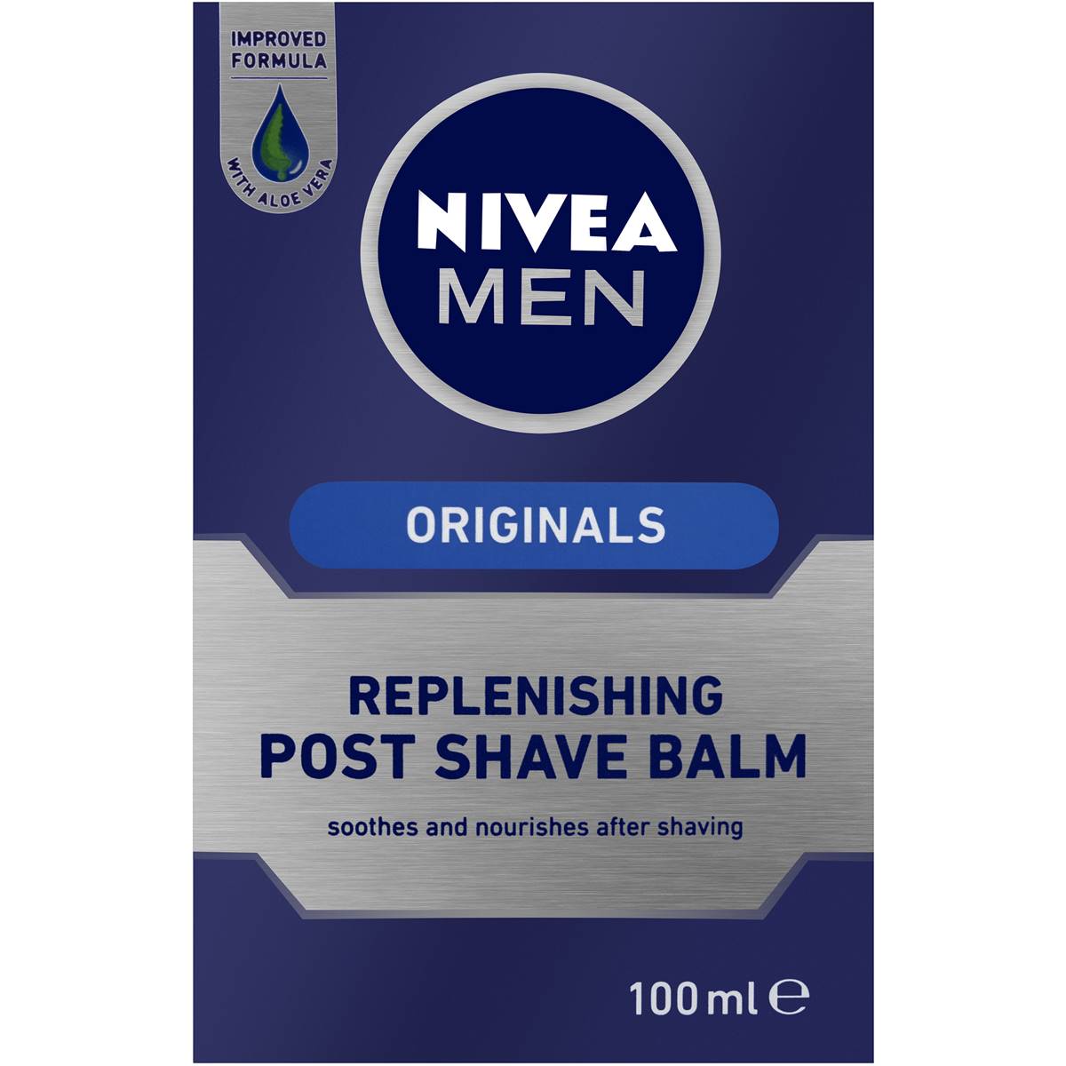 Nivea For Men Mild Aftershave Balm Replenishing 100ml Woolworths