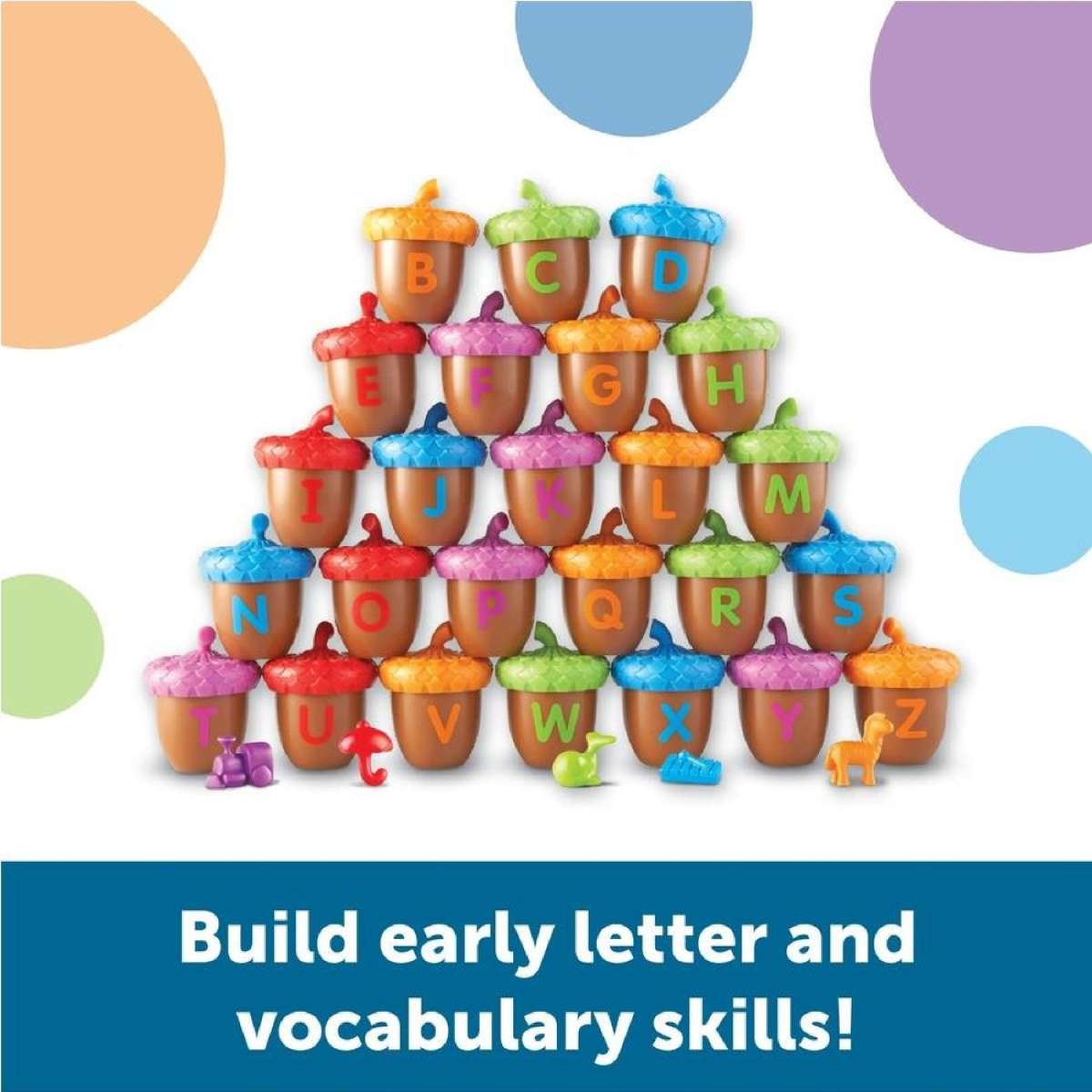 Learning Resources Alphabet Acorns Activity Set | Woolworths