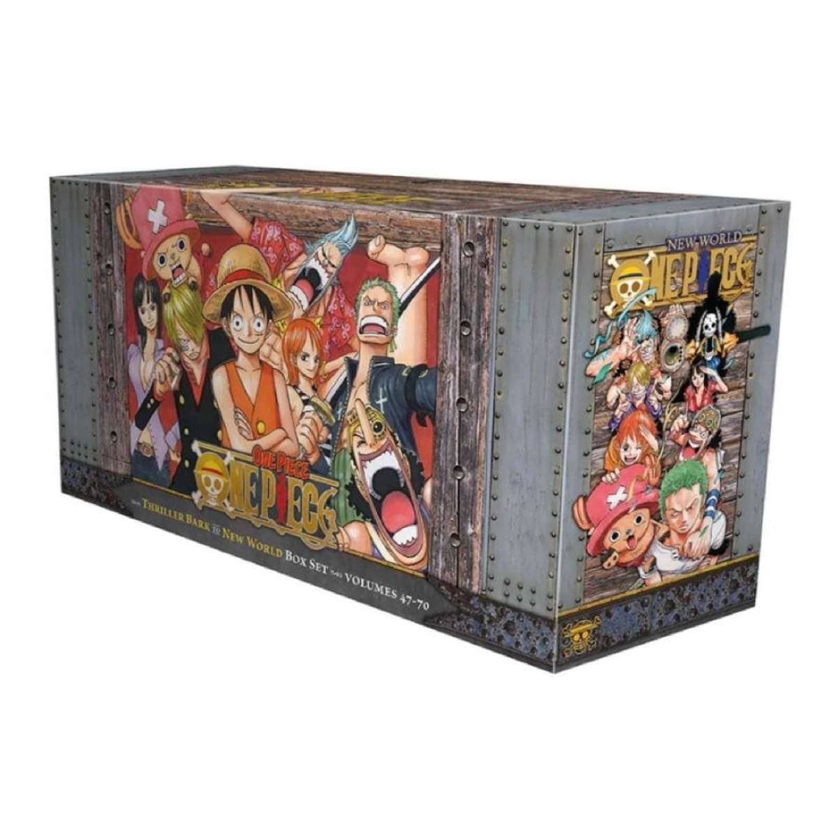 One Piece Box Set 3: Thriller Bark to New World Volumes 47-70 with