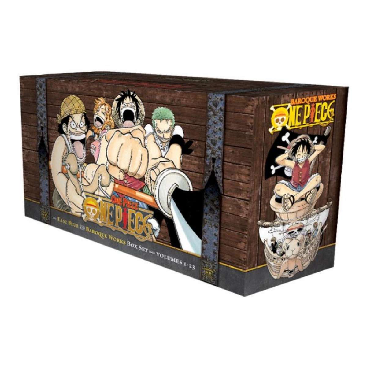 One Piece Box Set 1: East Blue and Baroque Works Volumes 1-23 with