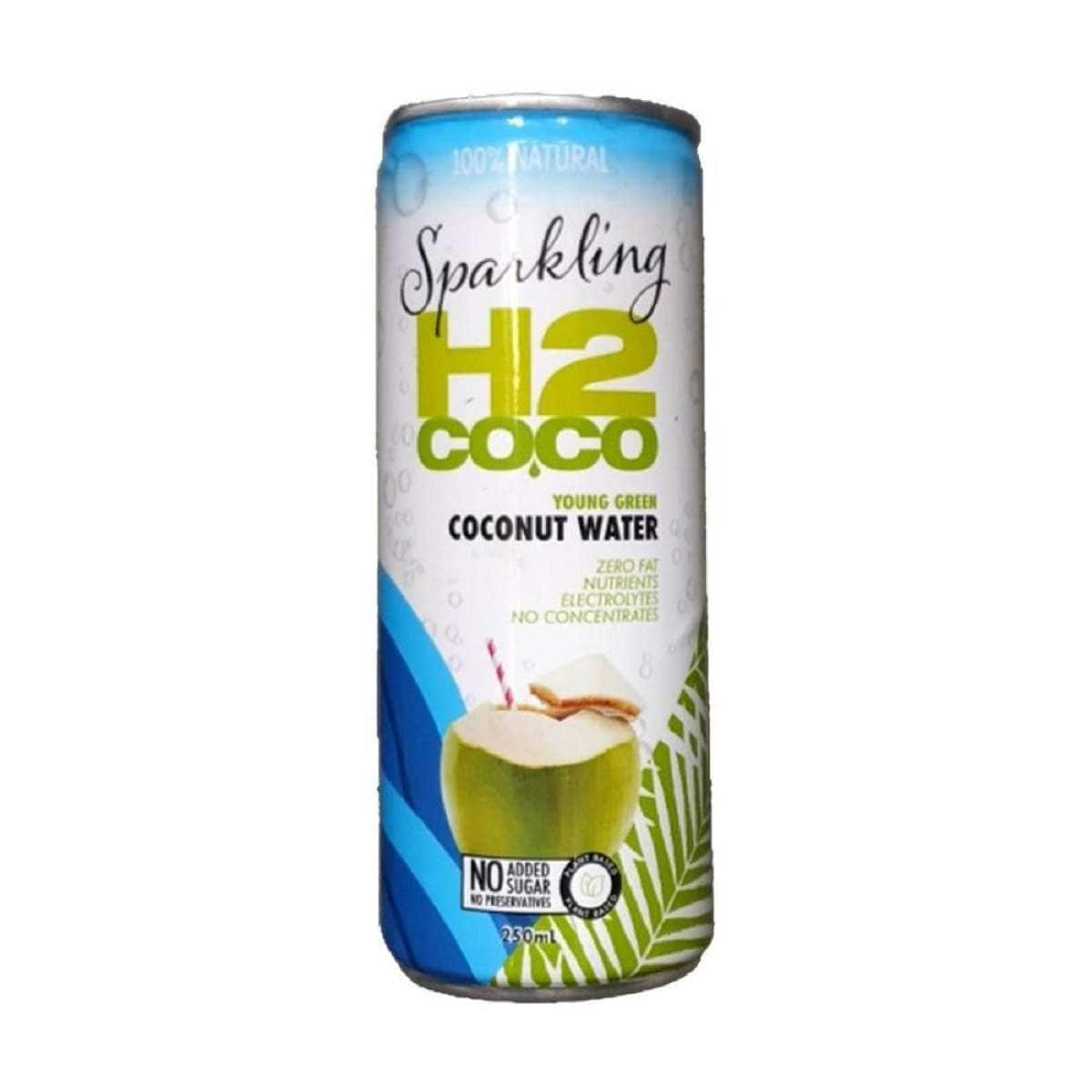 H2coco Sparkling Coconut Water 250ml x 12 | Woolworths
