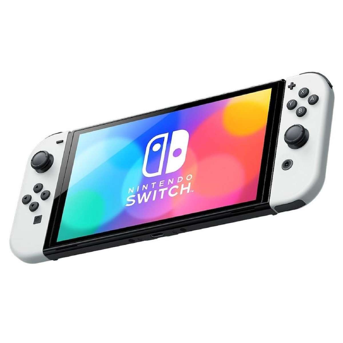 Nintendo Switch OLED Model White Console with Mario Kart 8 Deluxe