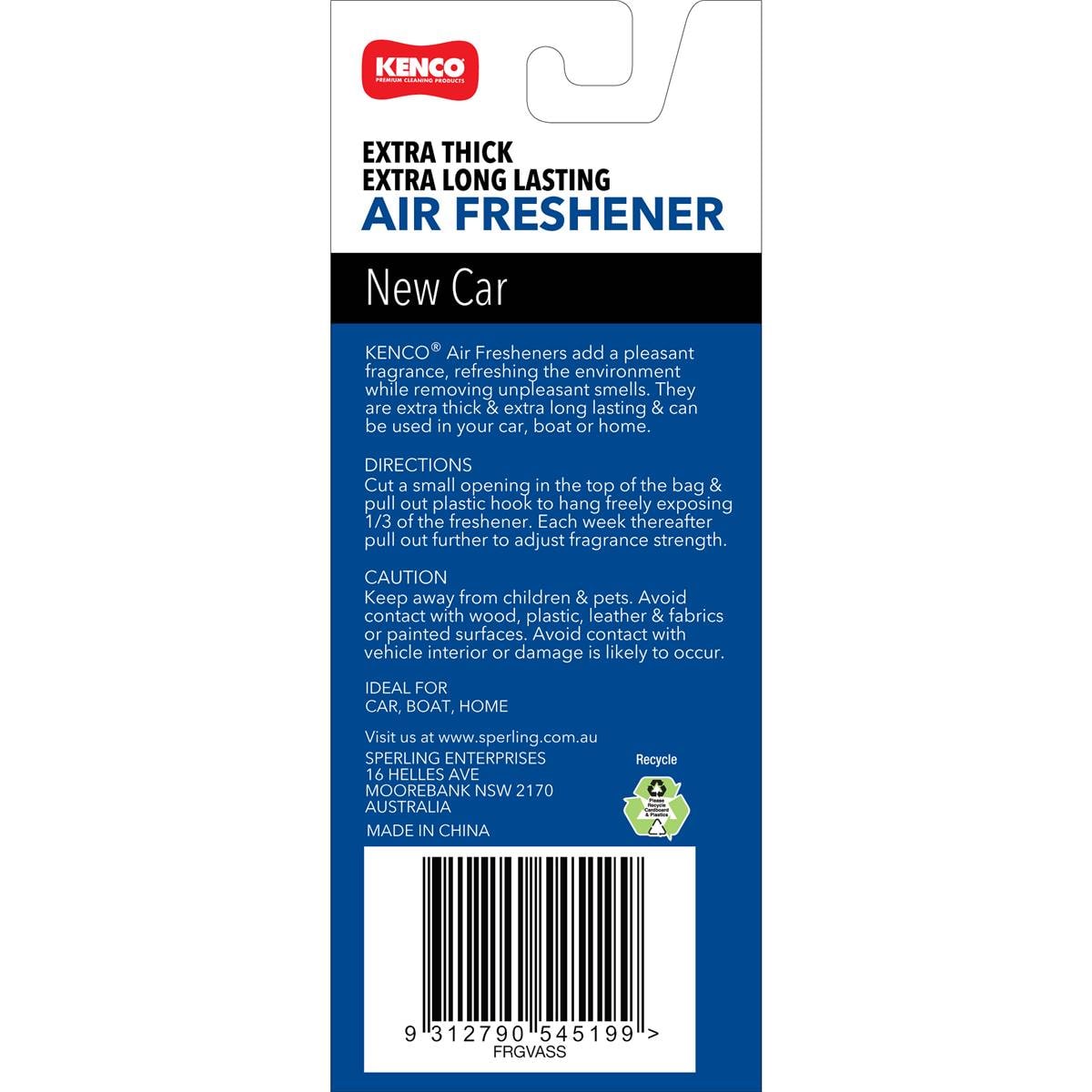 Kenco Good Vibes Air Freshener New Car Each Woolworths