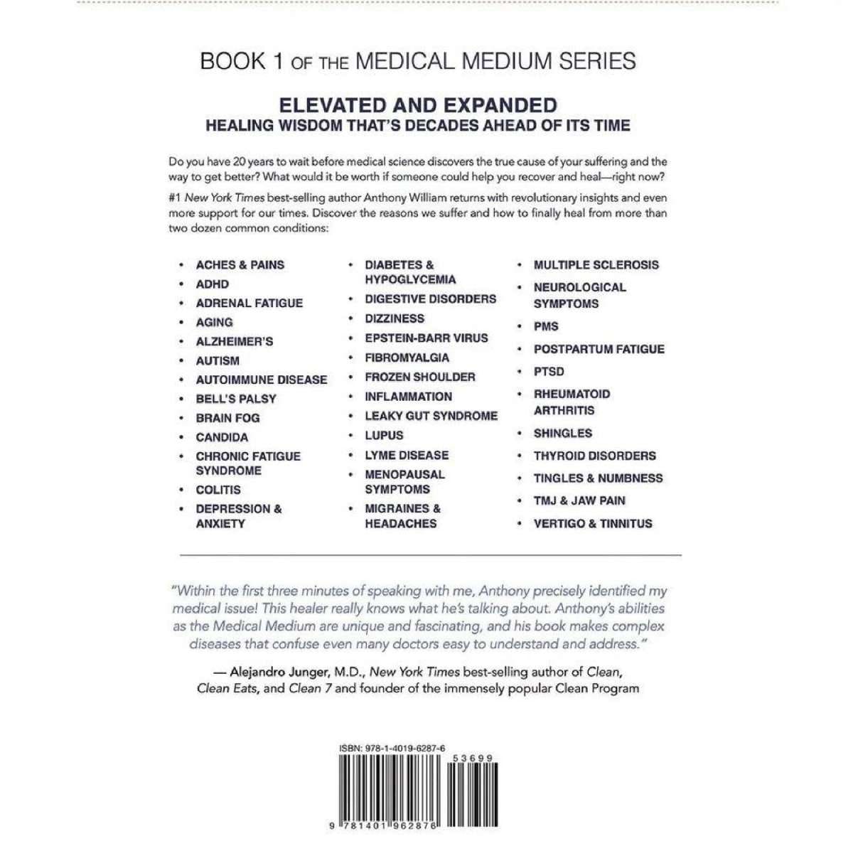 Book Medical Medium Revised & Expanded by Anthony William 1