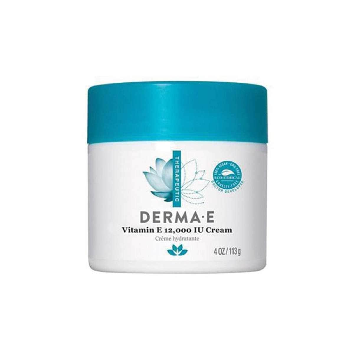 DermaE Therapeutic Vitamin E Cream (12,000IU) 113g