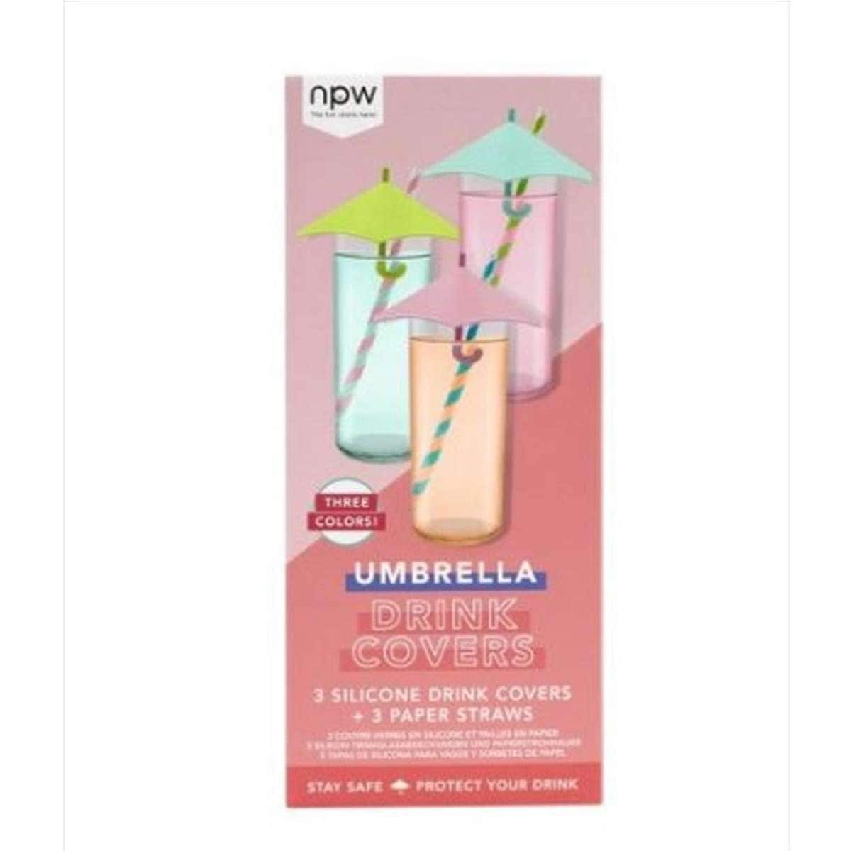 Happy Hour Cocktail Umbrella Drink Covers