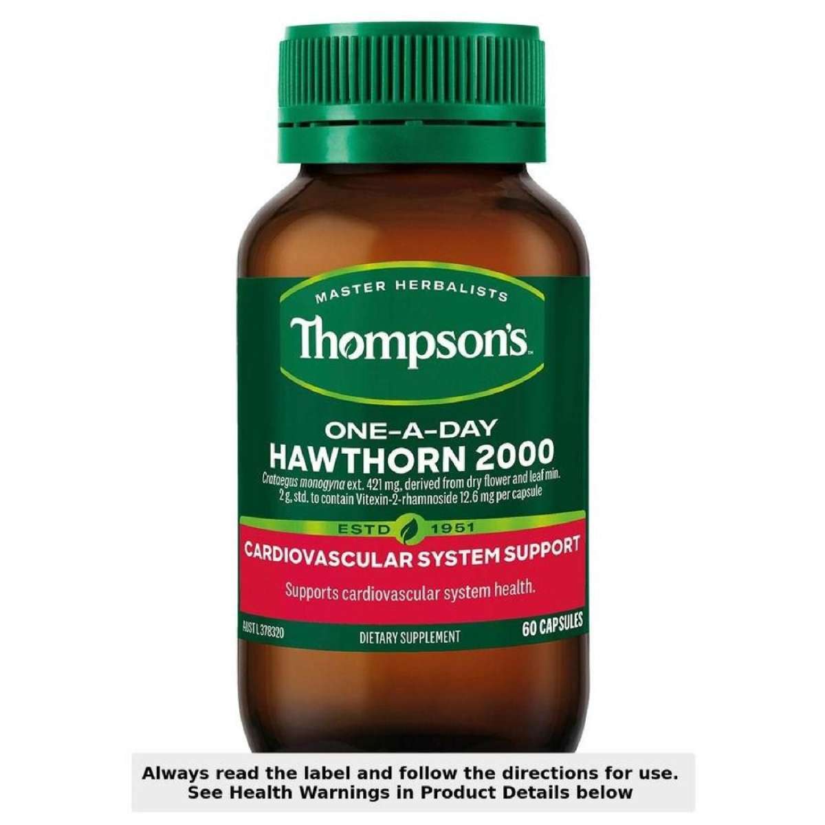 One a Day Hawthorn 2000mg
