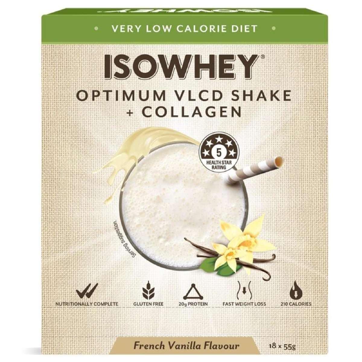 VLCD & Collagen Shake Flavoured