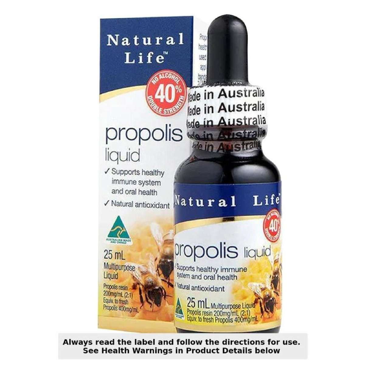 Propolis Liquid 40% No Alcohol