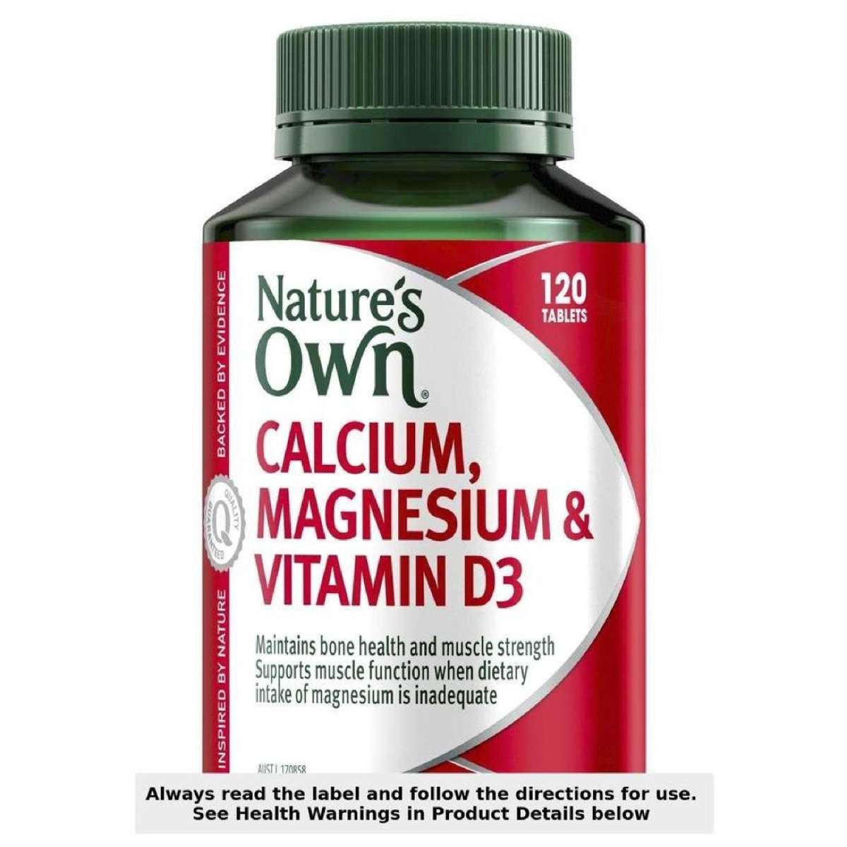 Calcium Magnesium & Vitamin D3