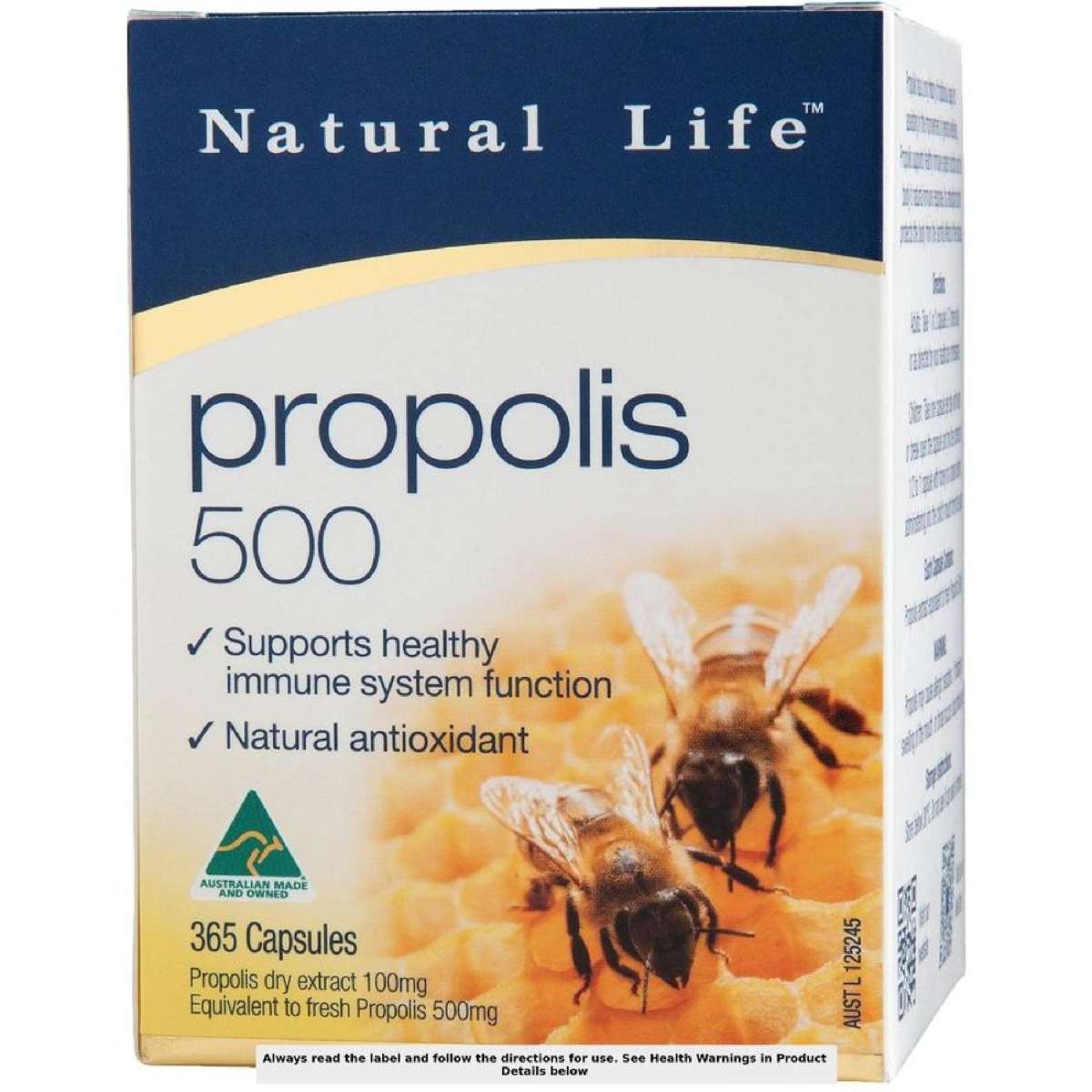 Propolis 500mg 365 Capsule