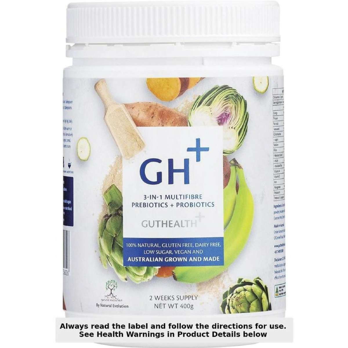 GH + 3-In-1 Multifibre Prebiotics + Probiotics