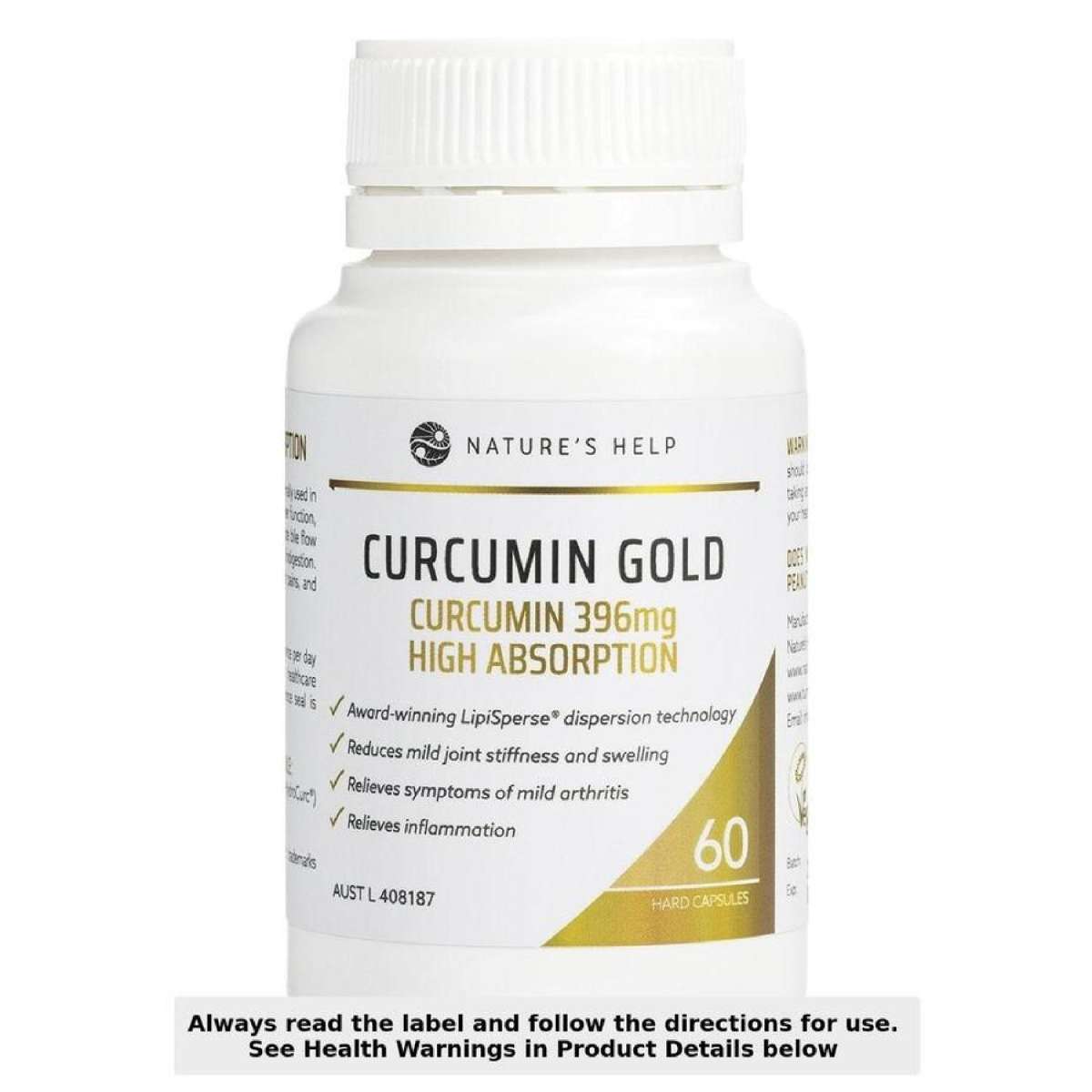 High Absorption Curcumin Gold 396mg