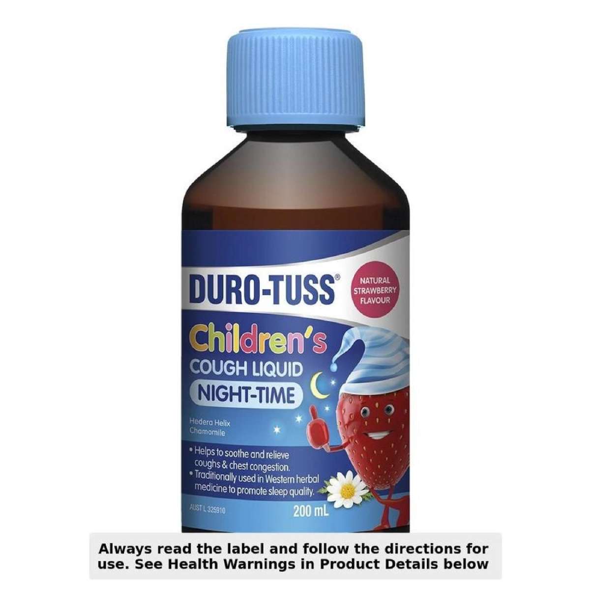 Childrens Cough Liquid Night-Time Flavoured