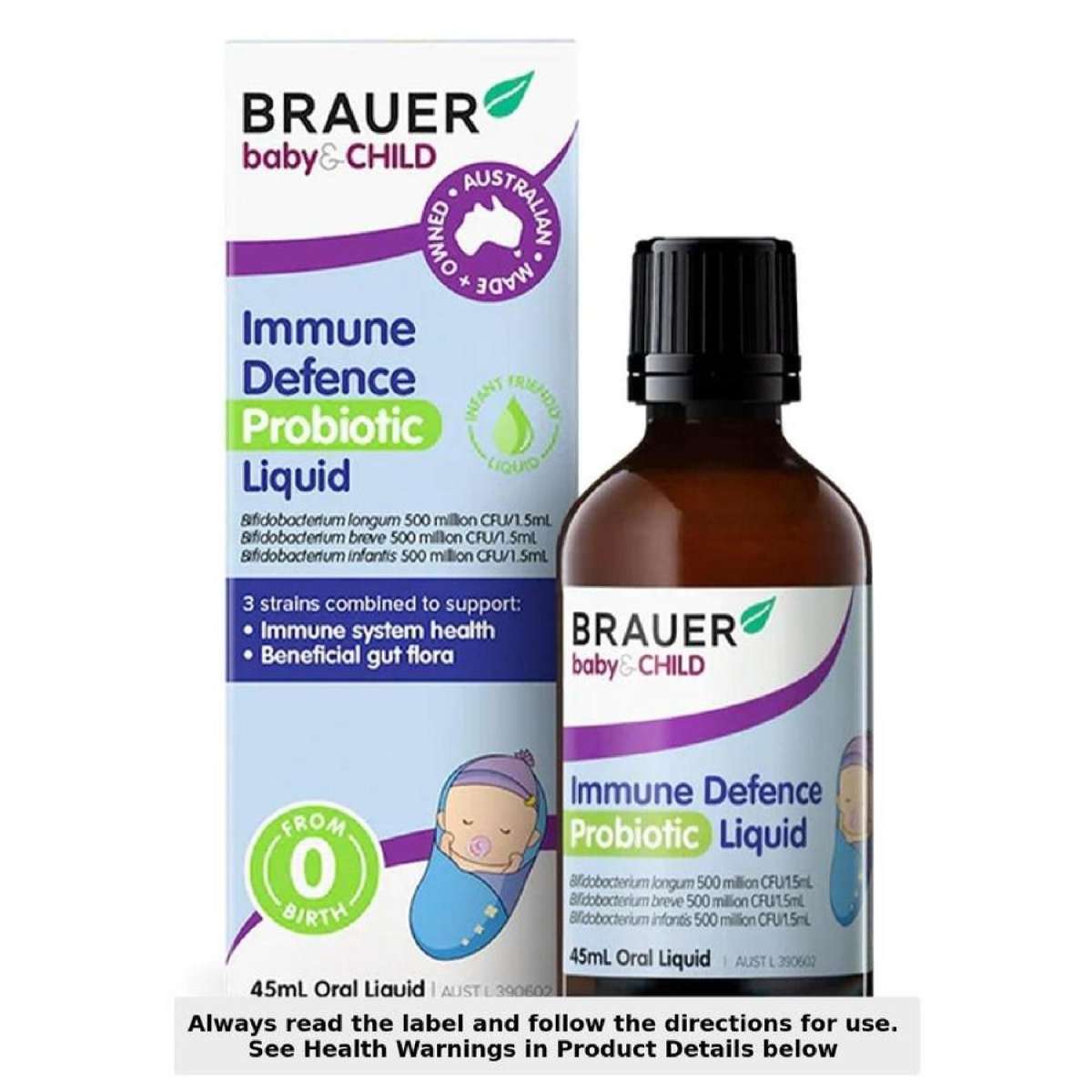 Baby & Child Immune Defence Probiotic Liquid for Infants