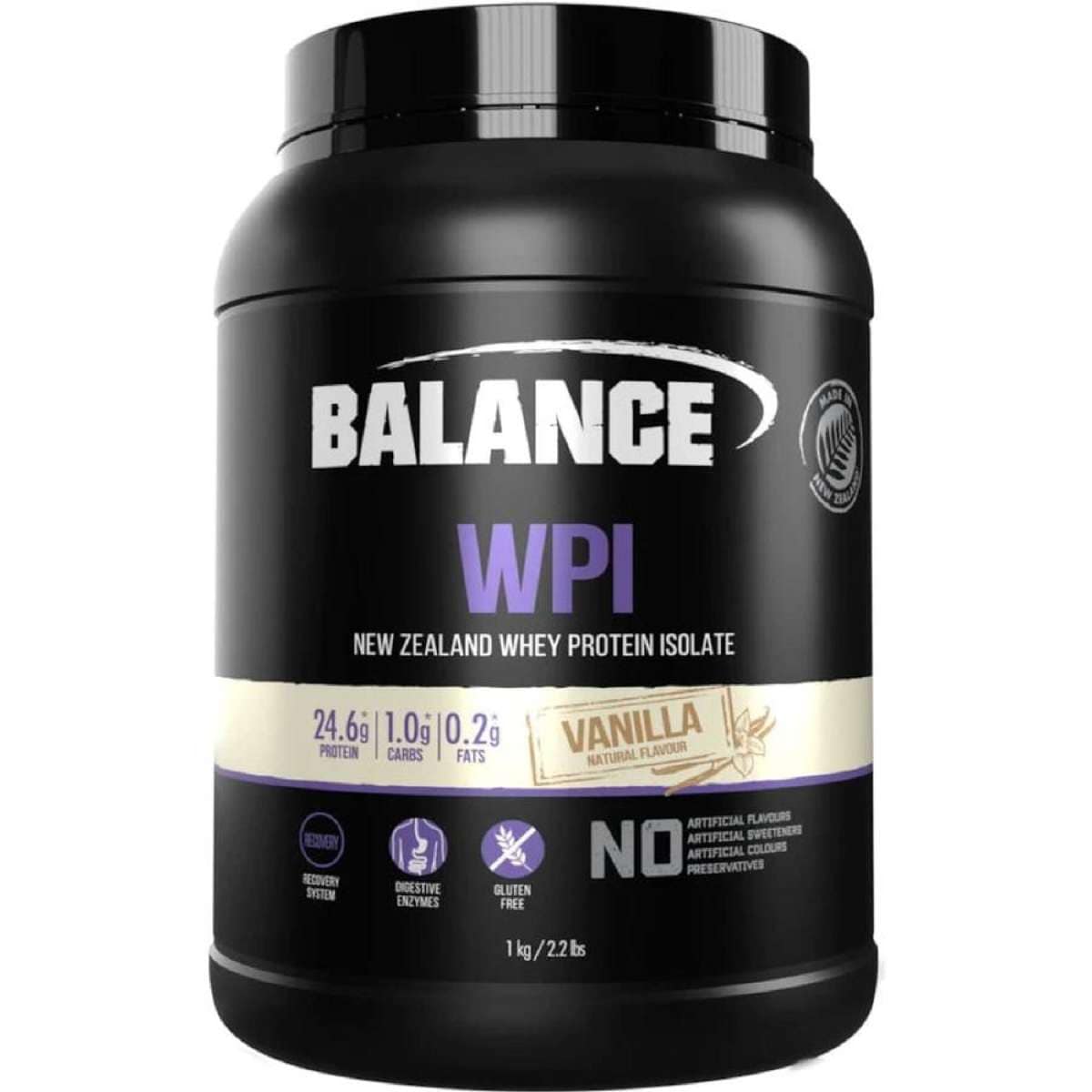 Balance Sports Nutrition WPI Protein Vanilla