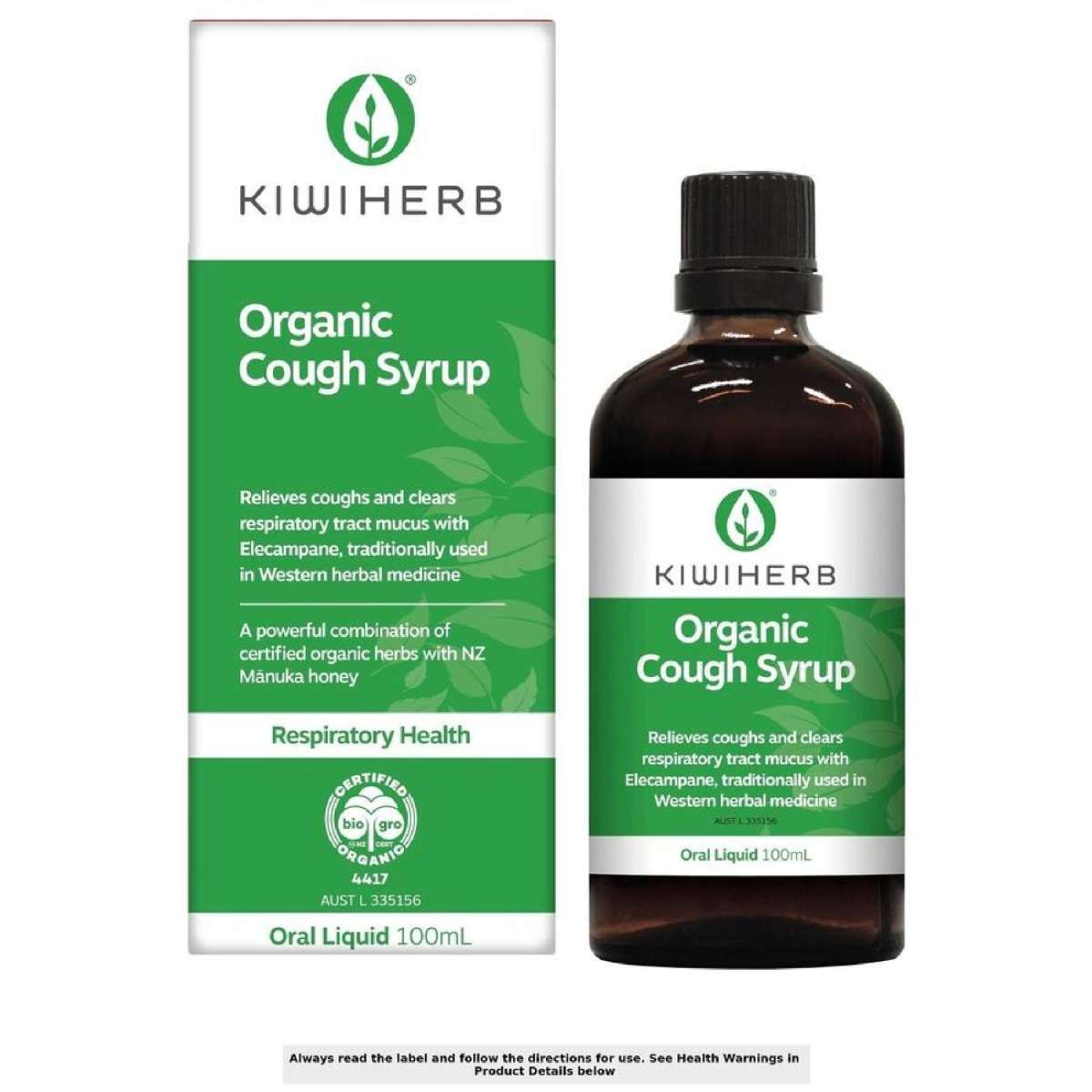 Organic Cough Syrup