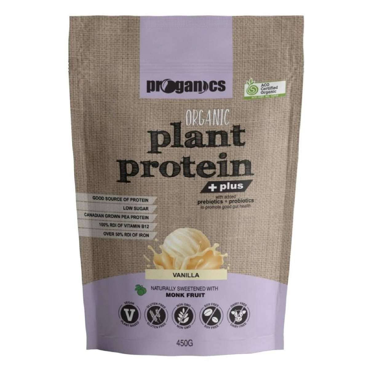 Organic Plant Protein Plus Flavoured