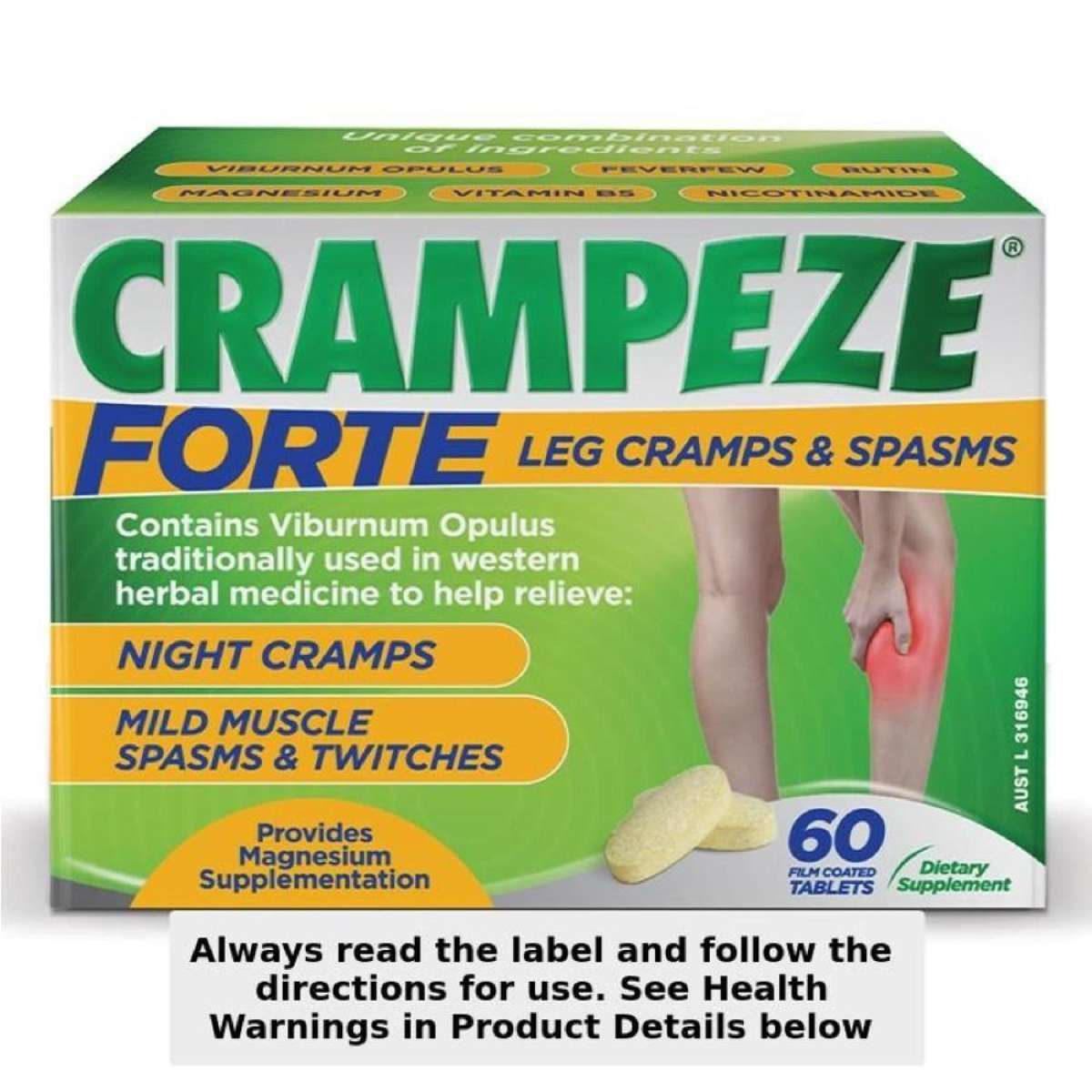 Night Cramps Forte for Leg Cramps & Spasms