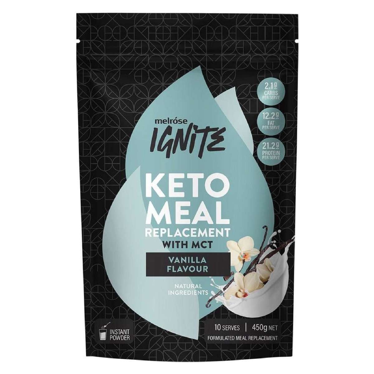 Ignite Keto Mct Meal Replacement Flavoured