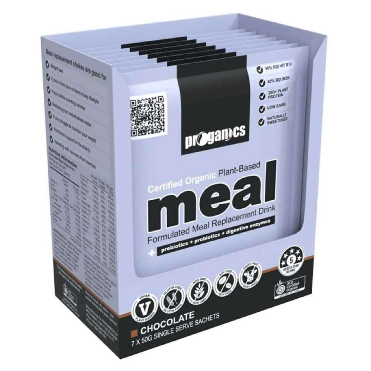 Organic Plant Based Meal Replacement Flavoured