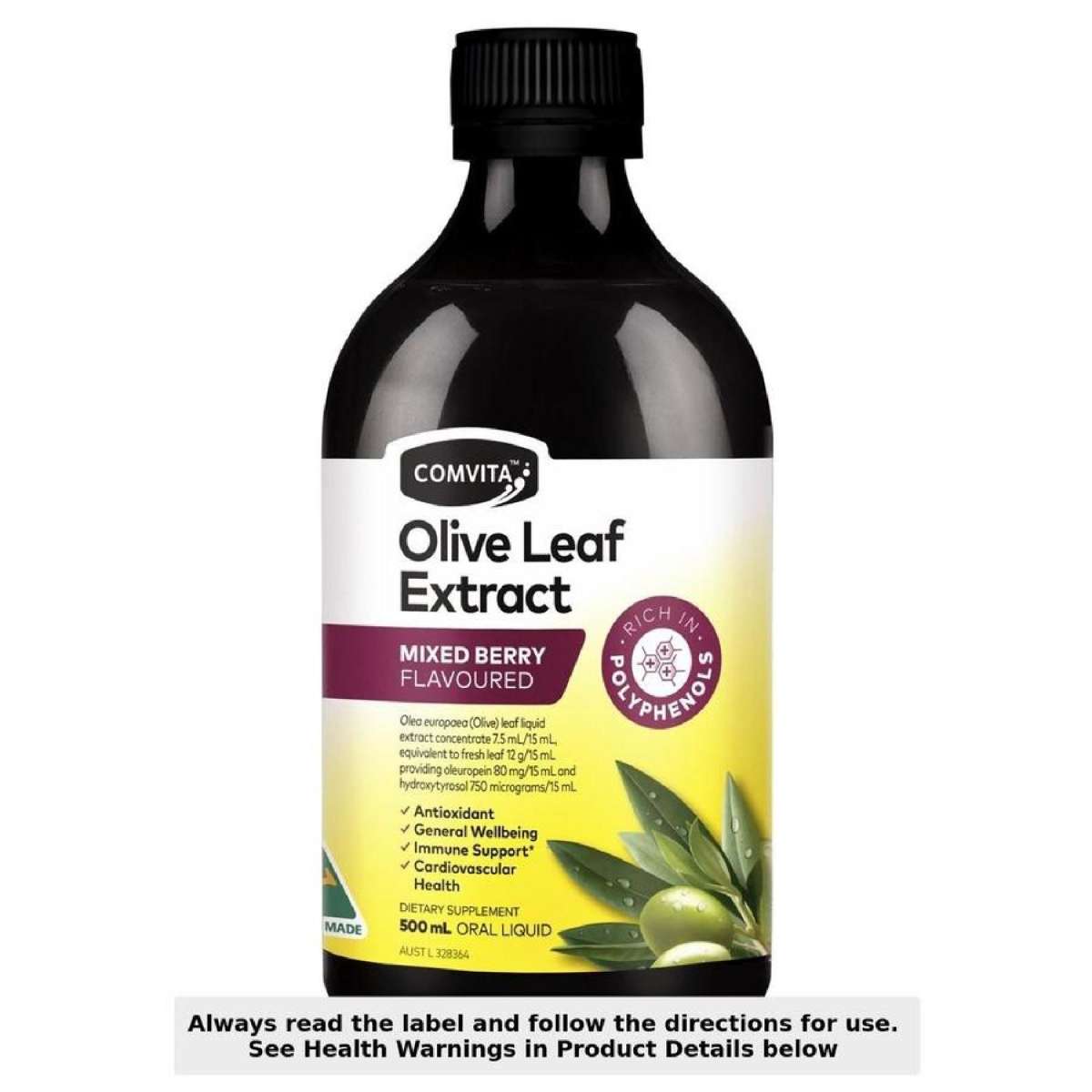 Olive Leaf Extract Flavoured