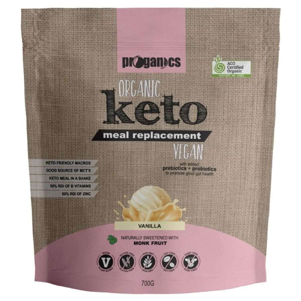 Organic Keto Meal Replacement Flavoured