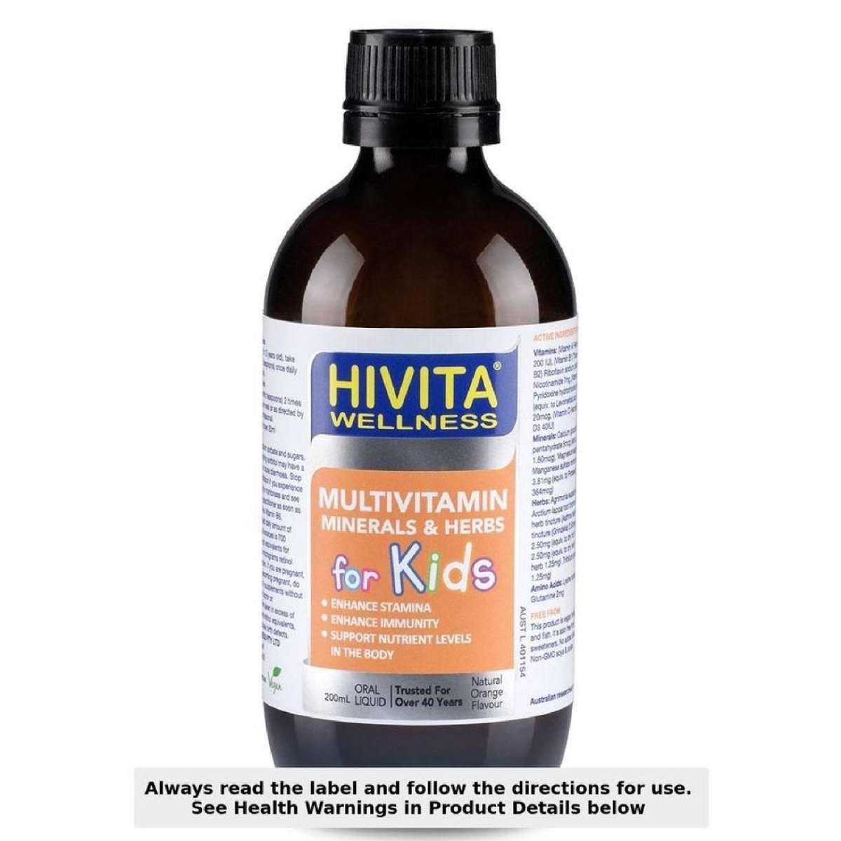 Kids Multivitamin Minerals & Herbs