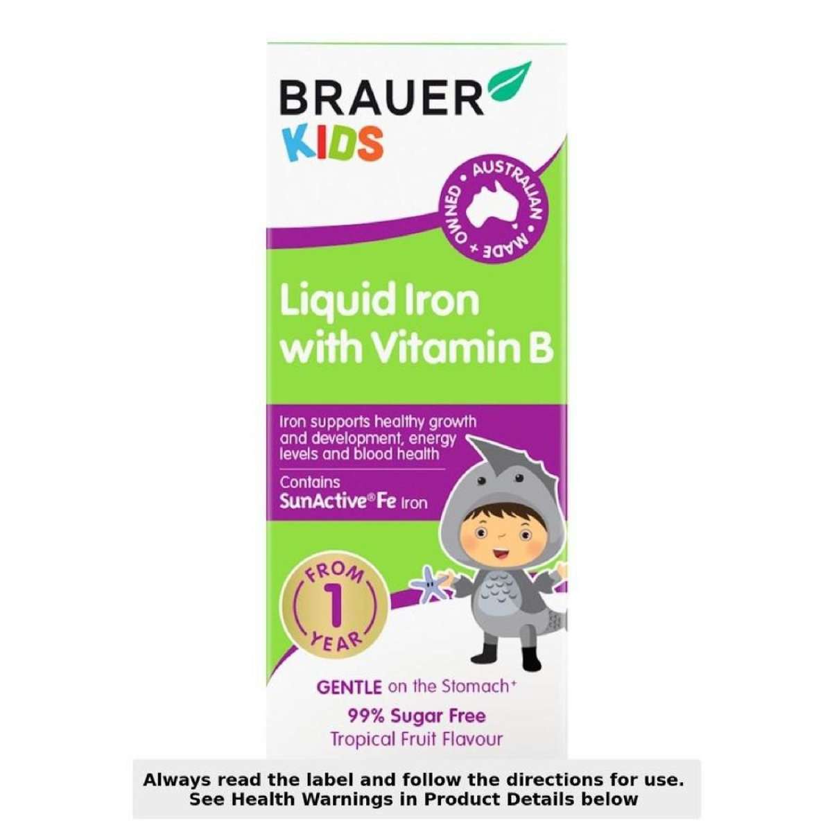 Kids Liquid Iron & Vitamin B