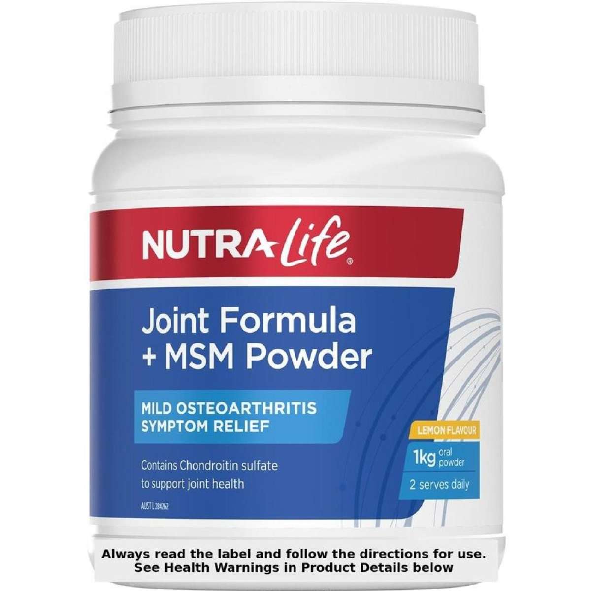Nutra-Life Joint Formula + MSM Lemon Powder