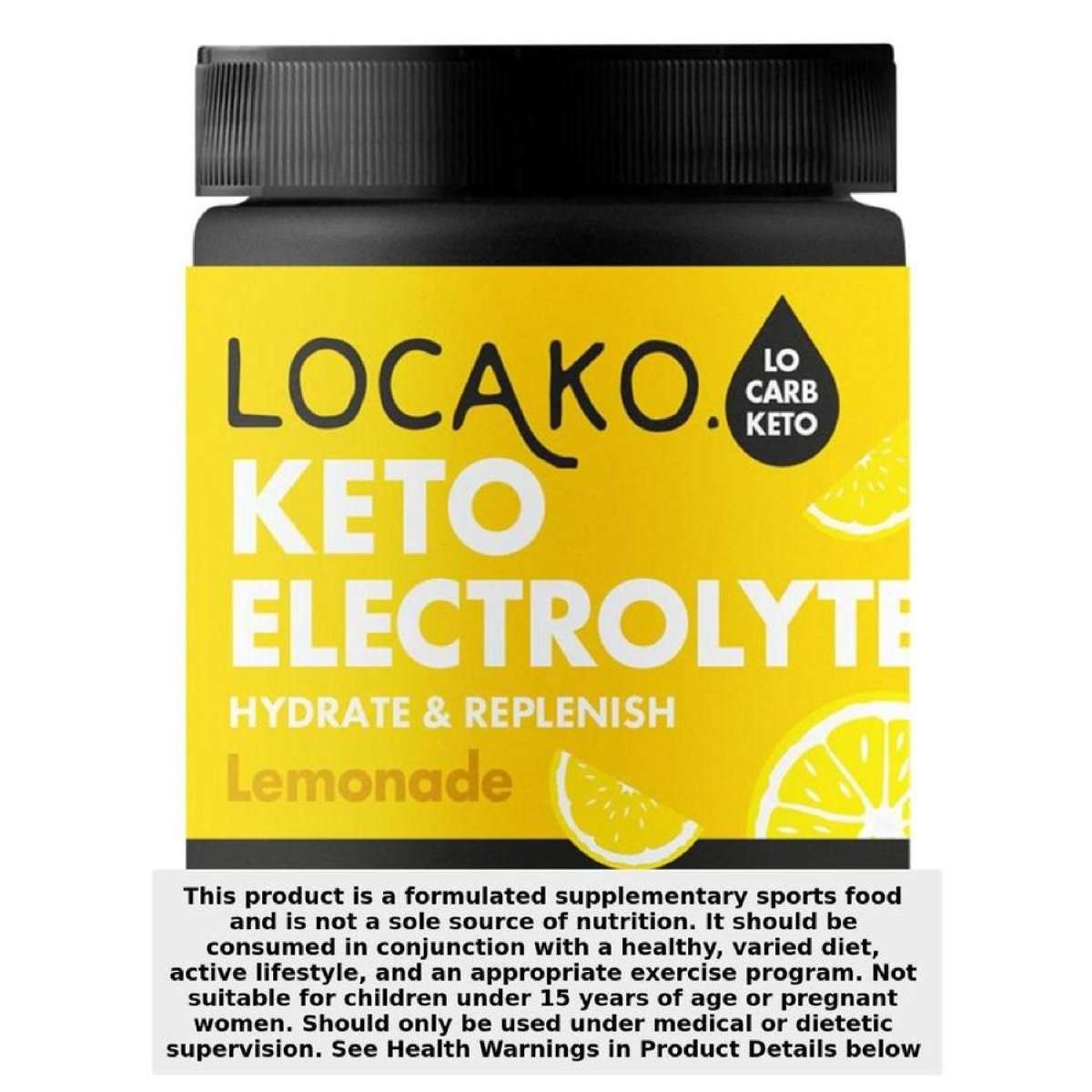 Keto Electrolyte Lemonade Flavoured