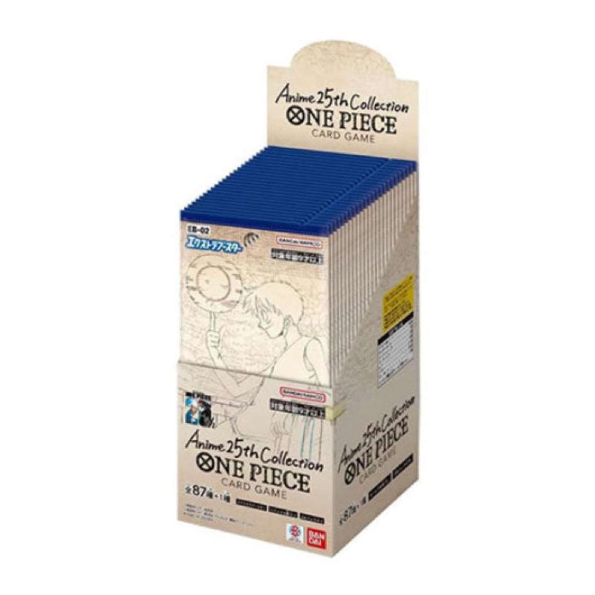 One Piece TCG Japanese Extra Booster Box Anime 25th Collection EB