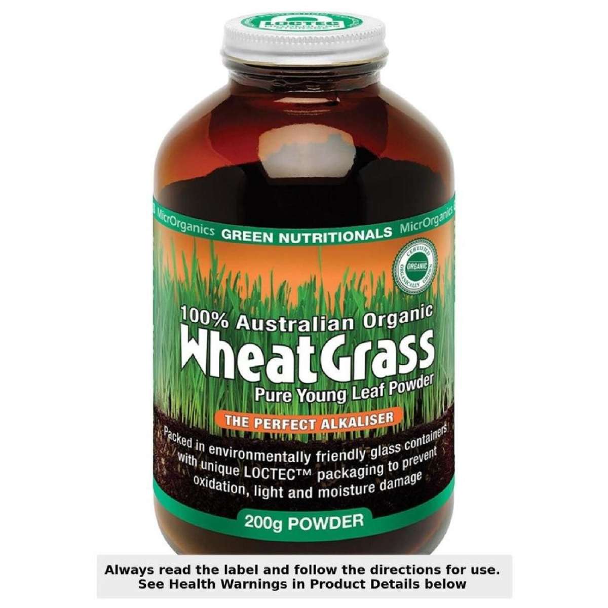 Australian Organic Wheatgrass Powder