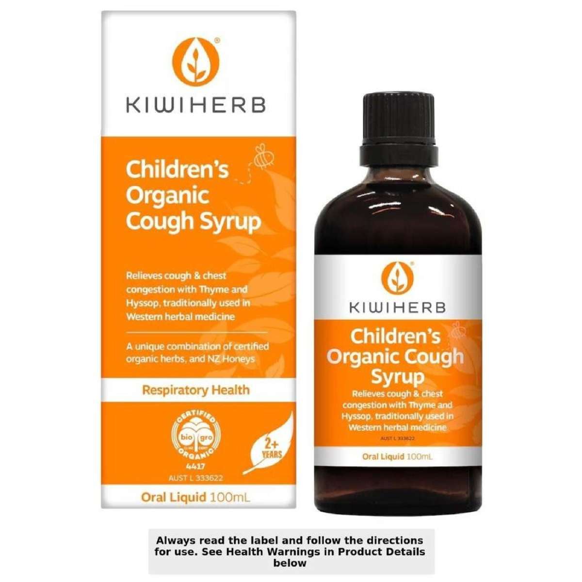 Childrens Organic Cough Syrup