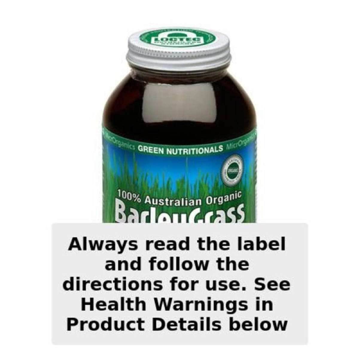 Organic Australian Barley Grass