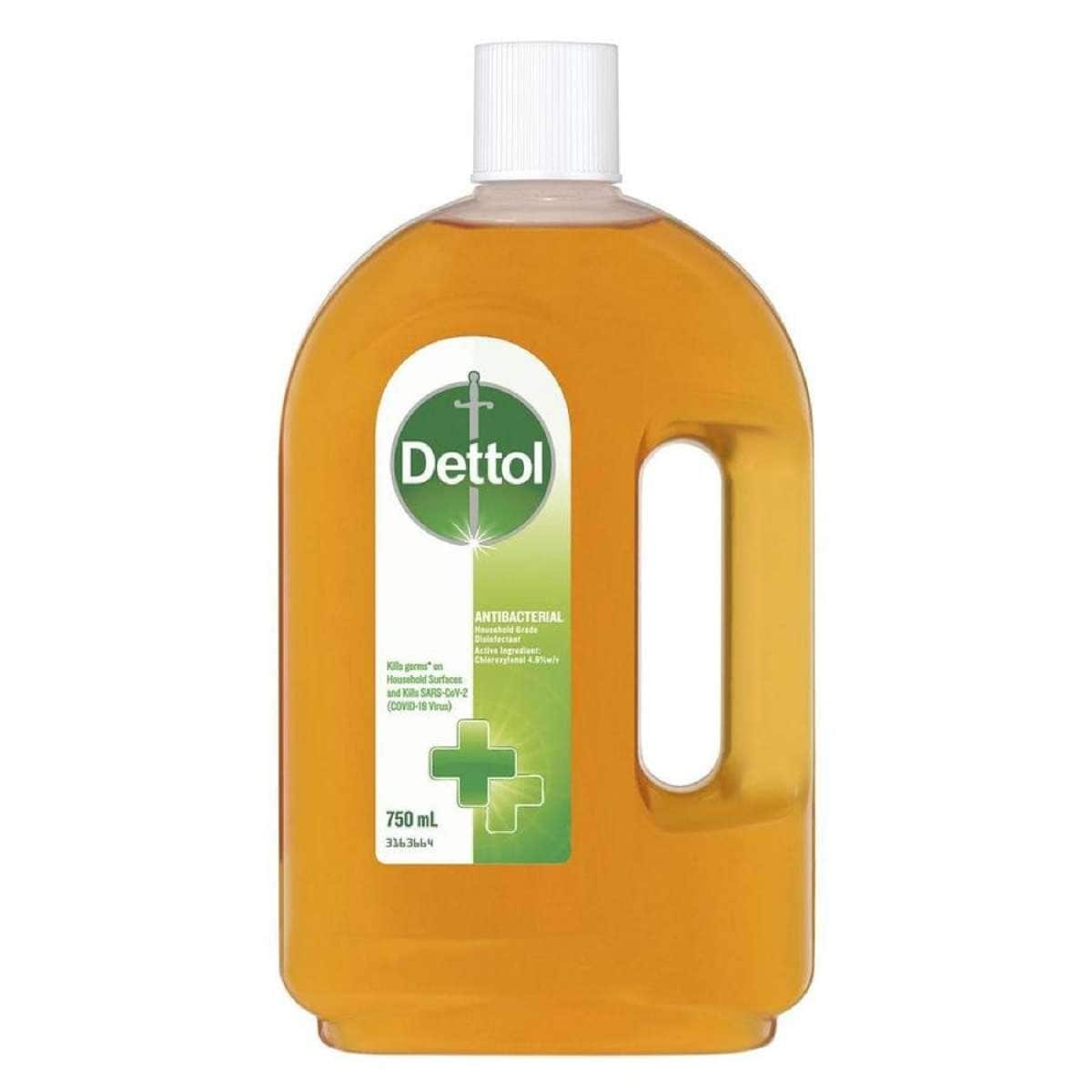 Dettol Antibacterial Household Grade Disinfectant 750ml | Woolworths