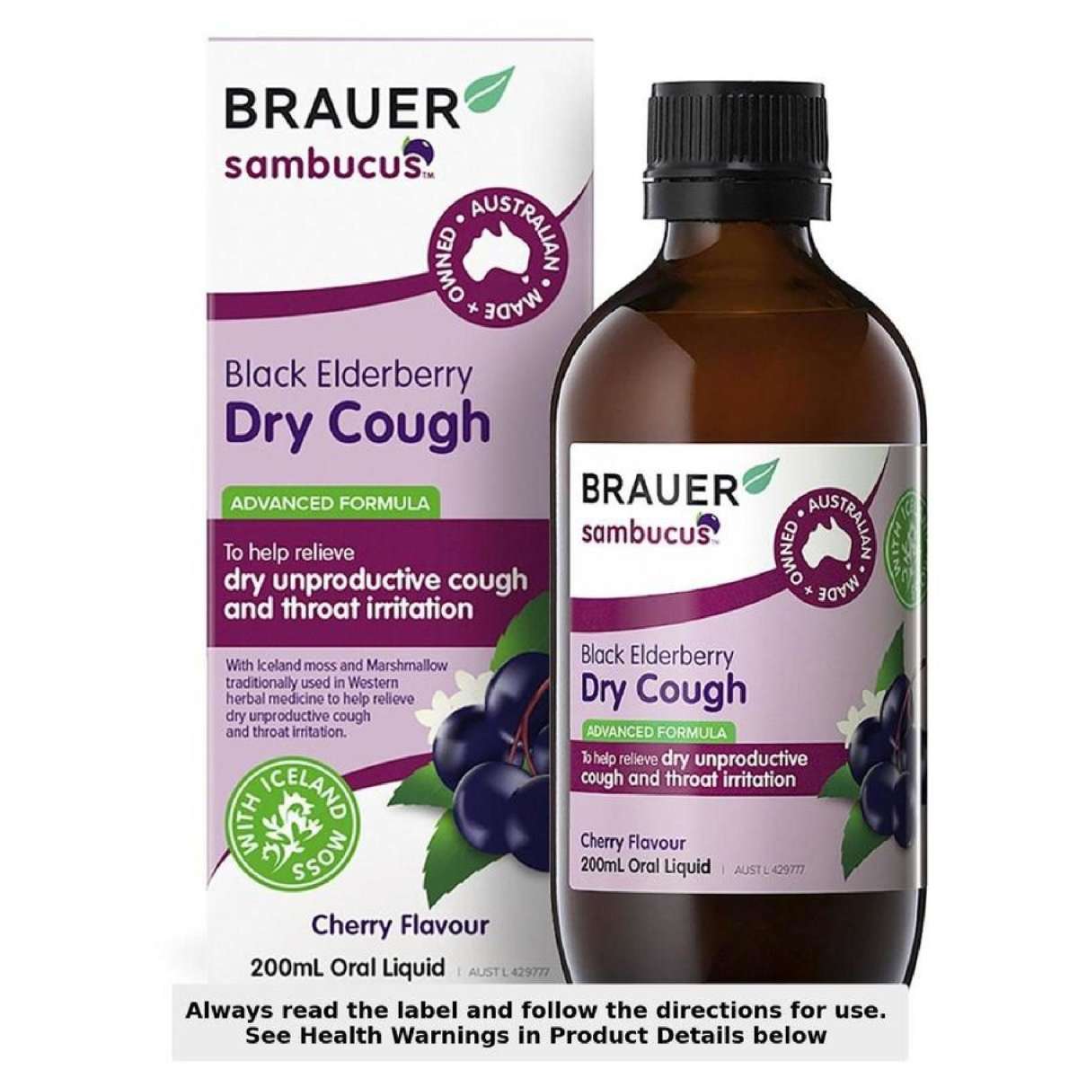Black Elderberry Dry Cough